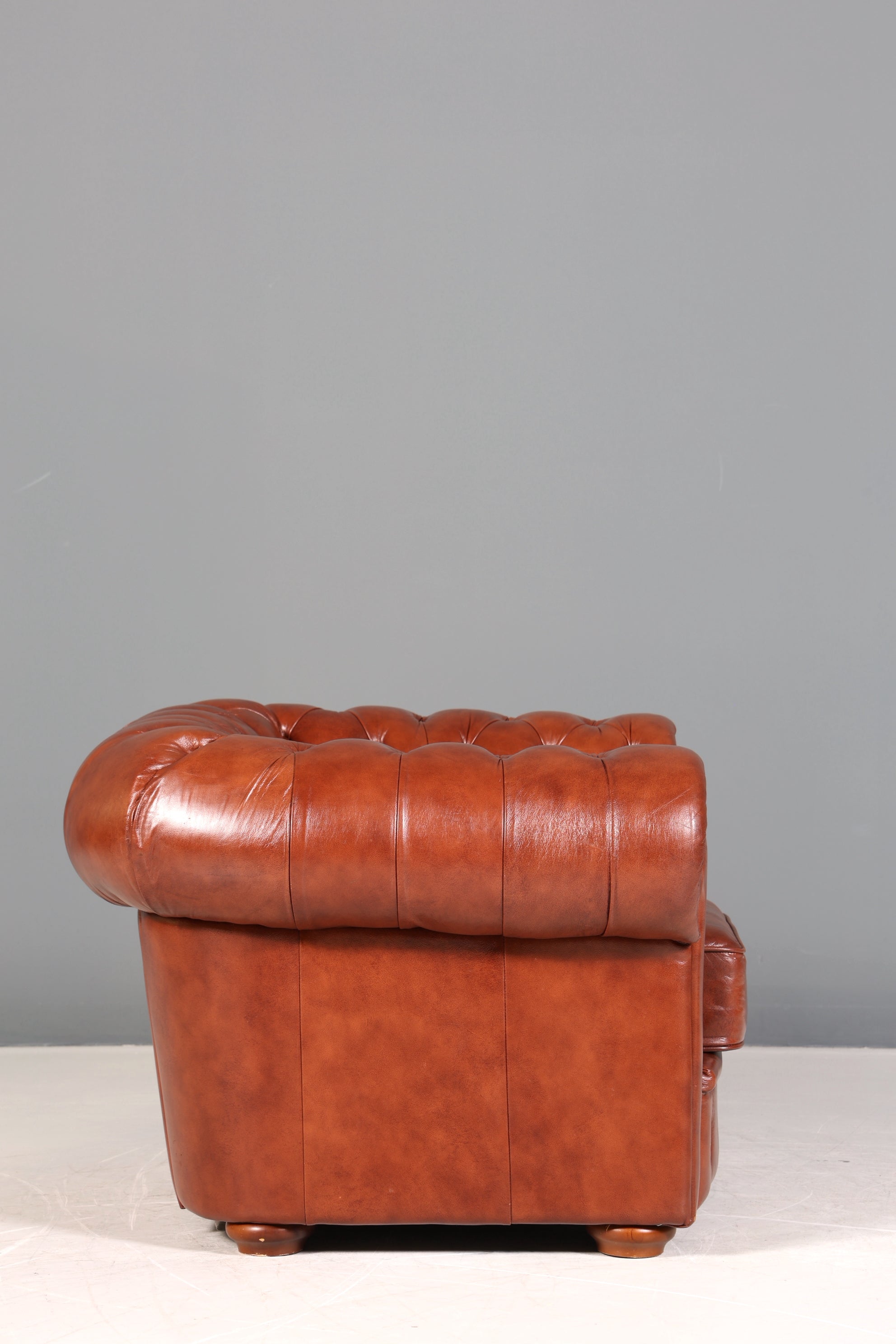 Stilvoller Original Chesterfield Sessel Englischer Armlehnsessel Englisch Herrensessel