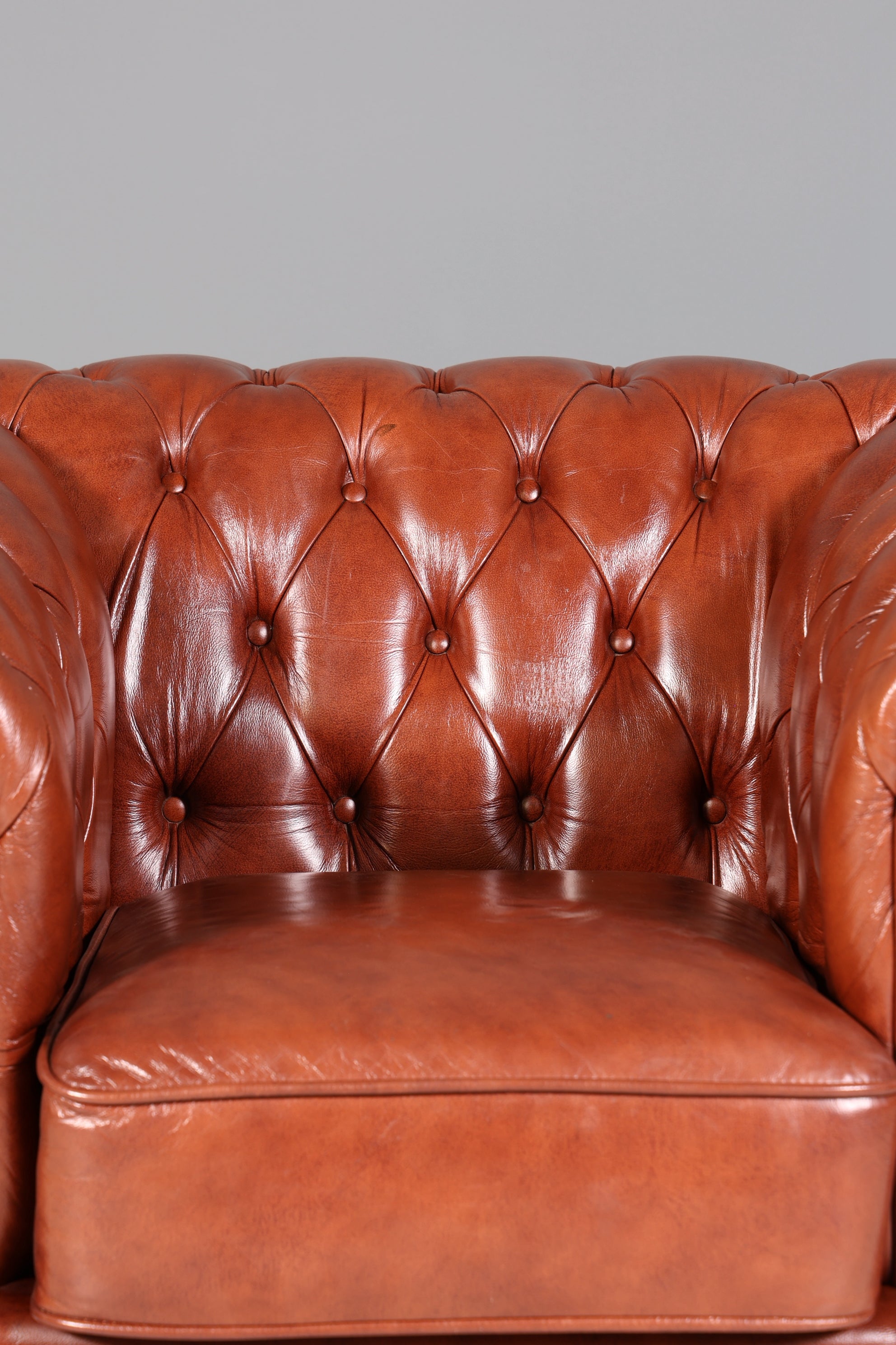 Stilvoller Original Chesterfield Sessel Englischer Armlehnsessel Englisch Herrensessel