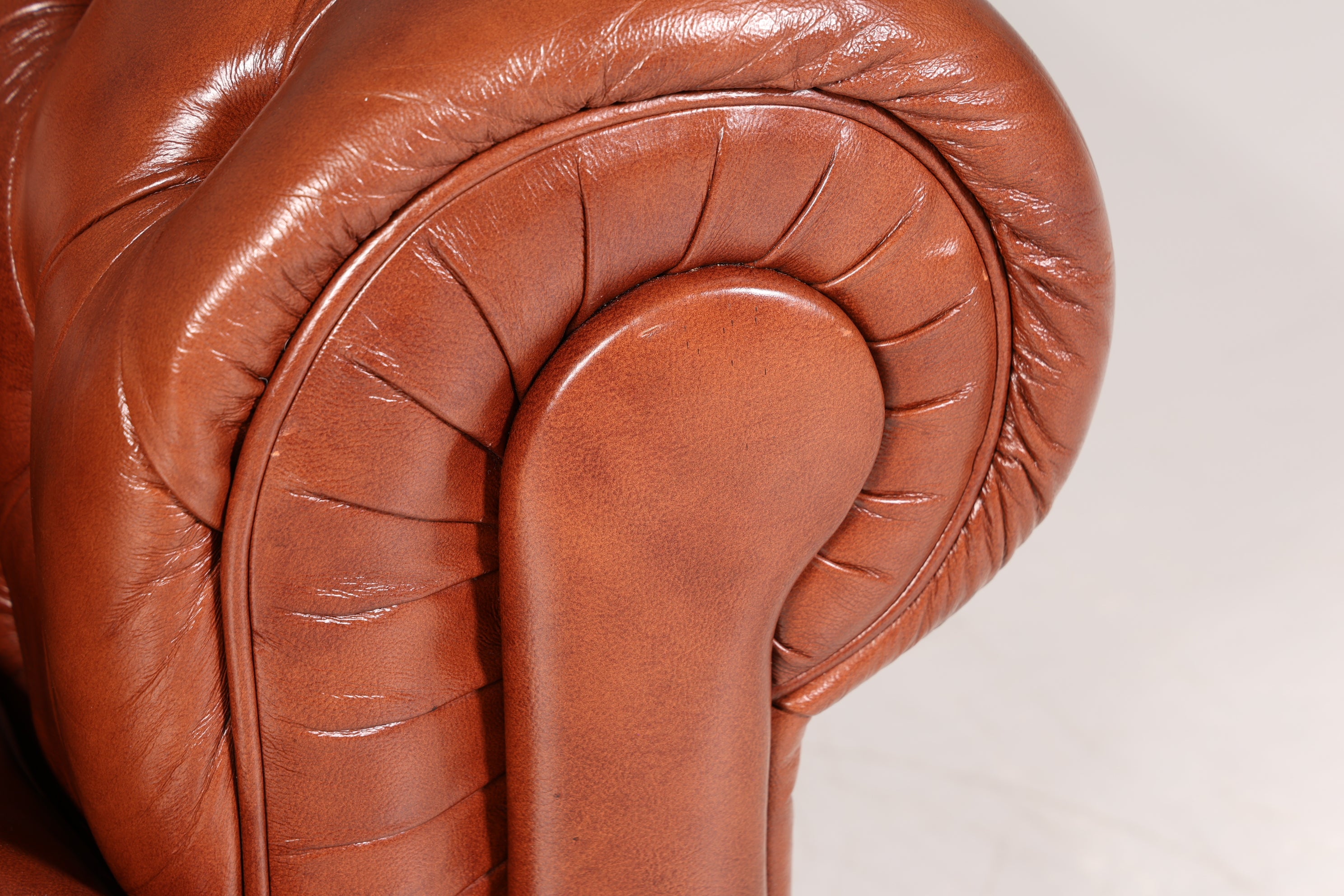 Stilvoller Original Chesterfield Sessel Englischer Armlehnsessel Englisch Herrensessel