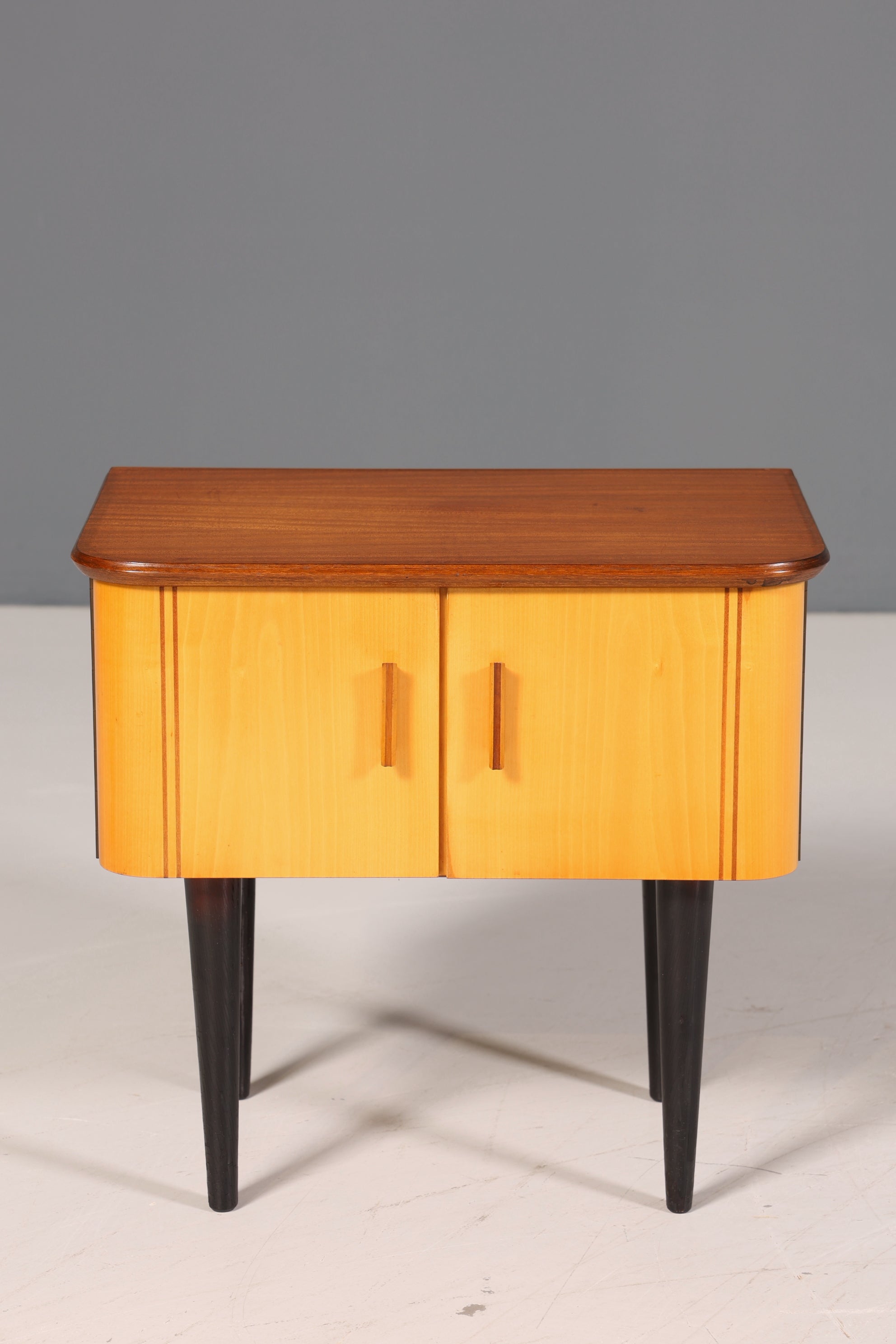 Wunderschöne Mid Century Kommode Vintage Nachttisch Retro Night Stand 2 von 2