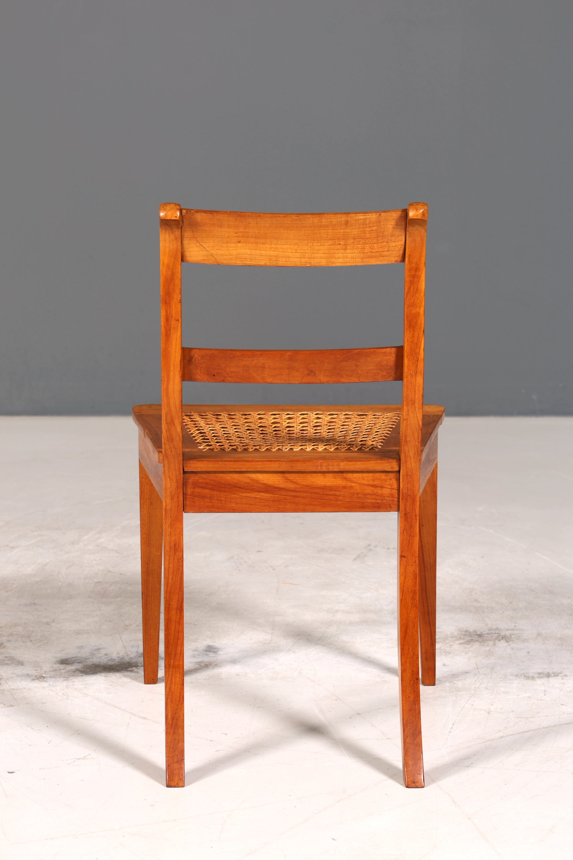 E851 Finish Traumhafter Biedermeier Stuhl Antik Sekretär Armlehnstuhl echt Holz Küchenstuhl