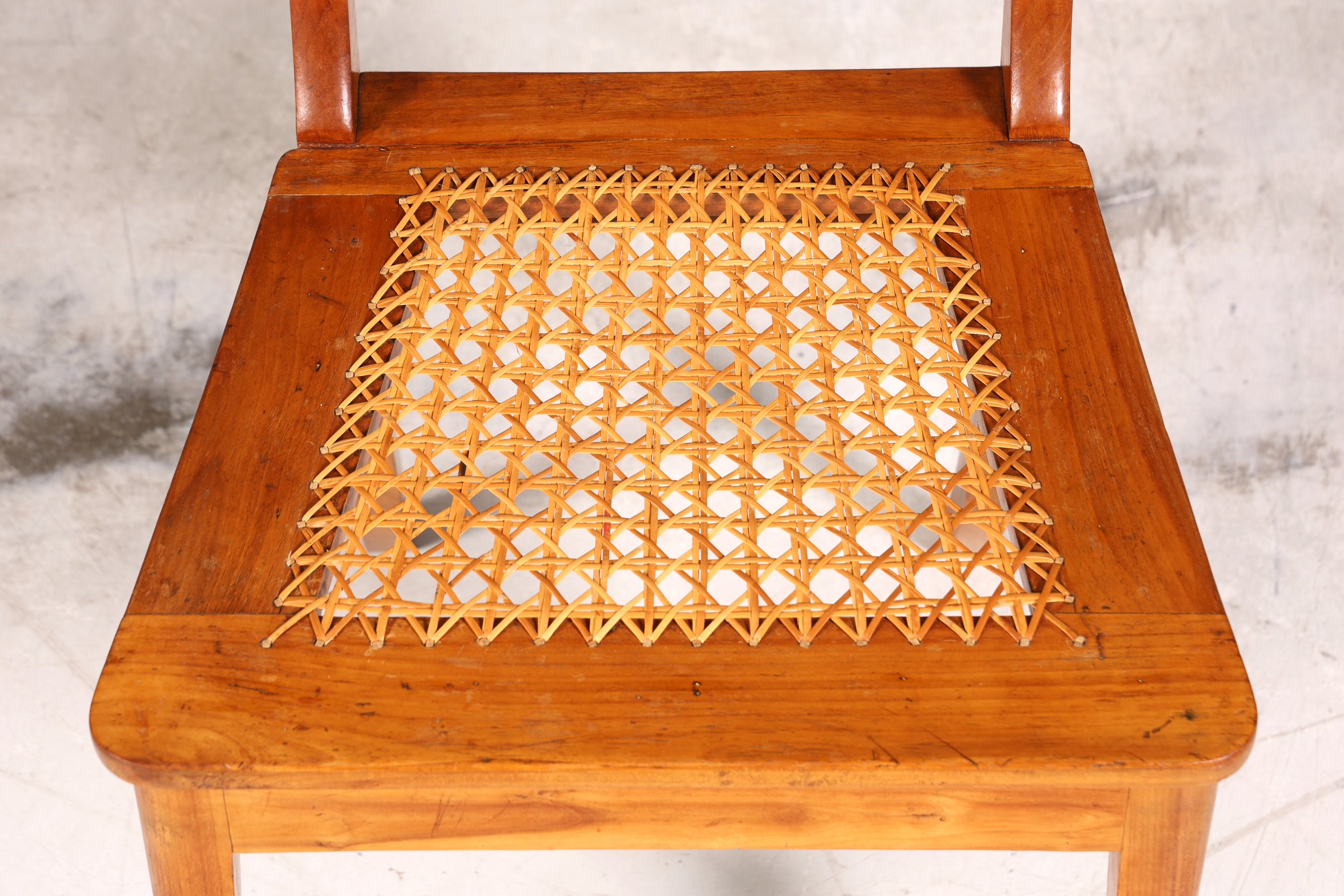E851 Finish Traumhafter Biedermeier Stuhl Antik Sekretär Armlehnstuhl echt Holz Küchenstuhl