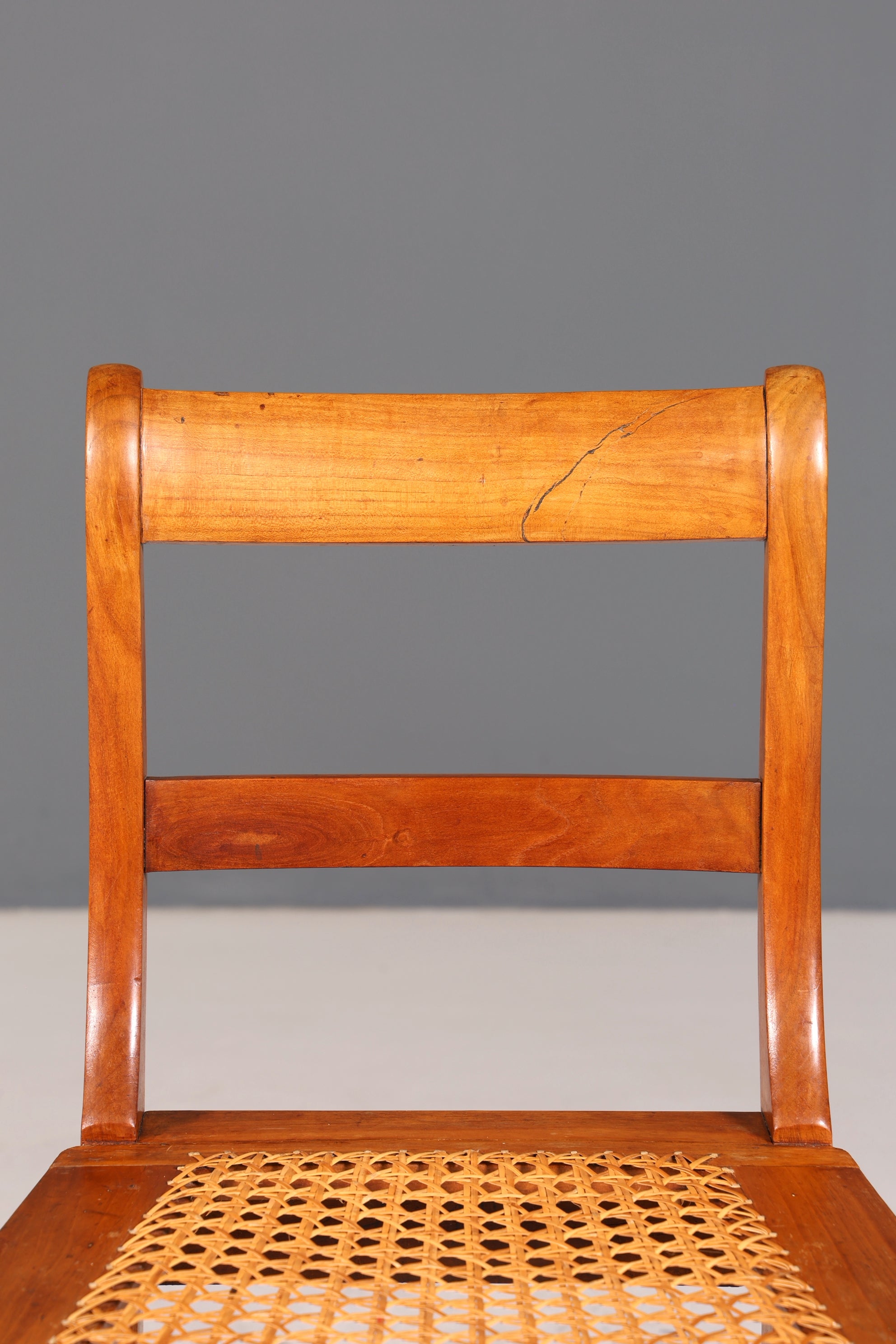 E851 Finish Traumhafter Biedermeier Stuhl Antik Sekretär Armlehnstuhl echt Holz Küchenstuhl