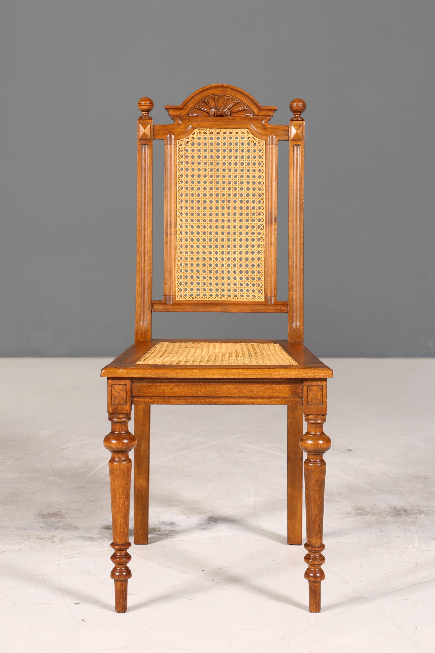 Stilvoller Gründerzeit Stuhl Antik Korbgeflecht Schreibtisch Stuhl Sekretär Stuhl Antik Küchenstuhl