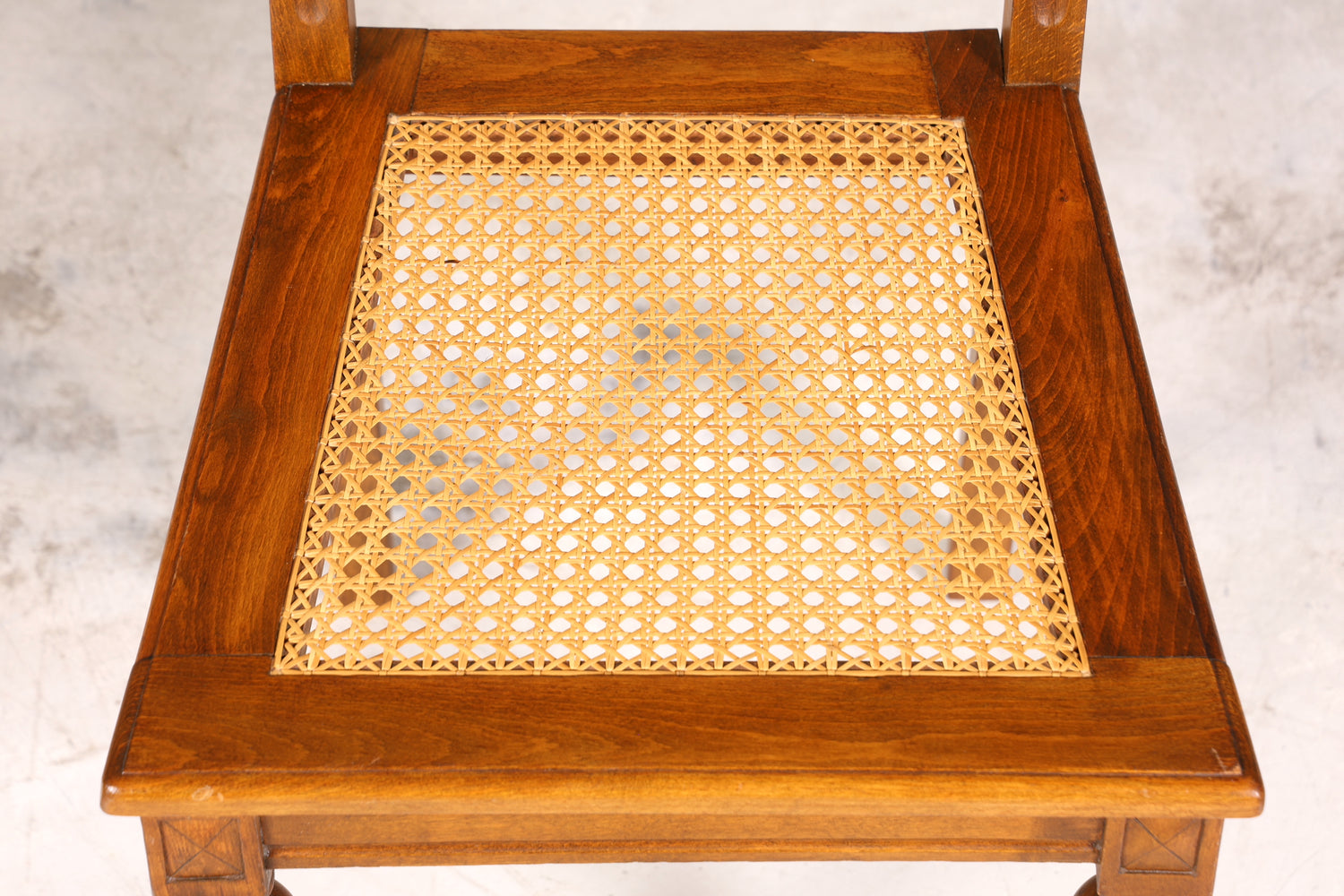 Stilvoller Gründerzeit Stuhl Antik Korbgeflecht Schreibtisch Stuhl Sekretär Stuhl Antik Küchenstuhl