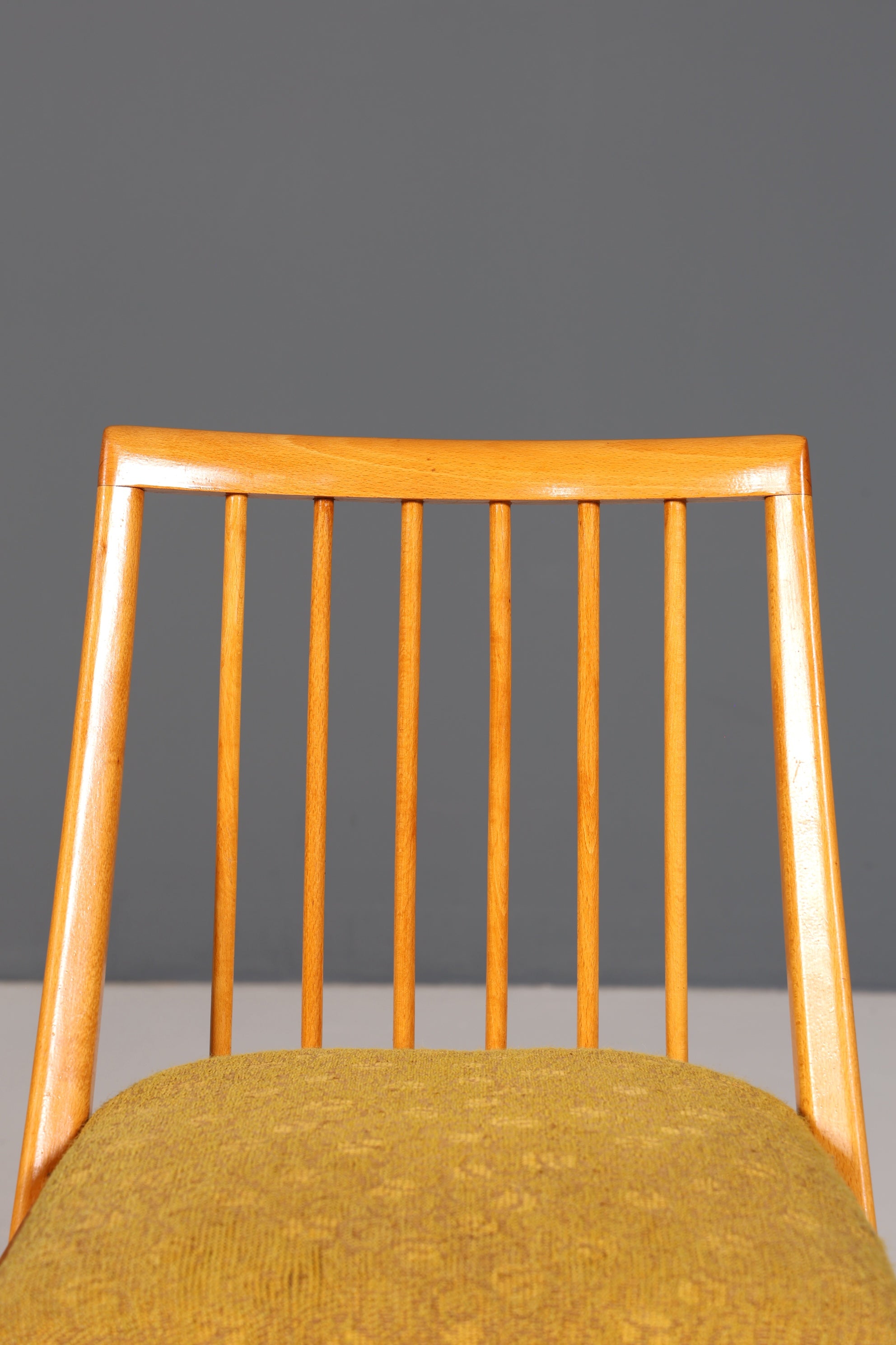 4x Schlichte Mid Century Stühle Retro Stuhlset Danish Design Küchenstühle Esszimmer Stühle