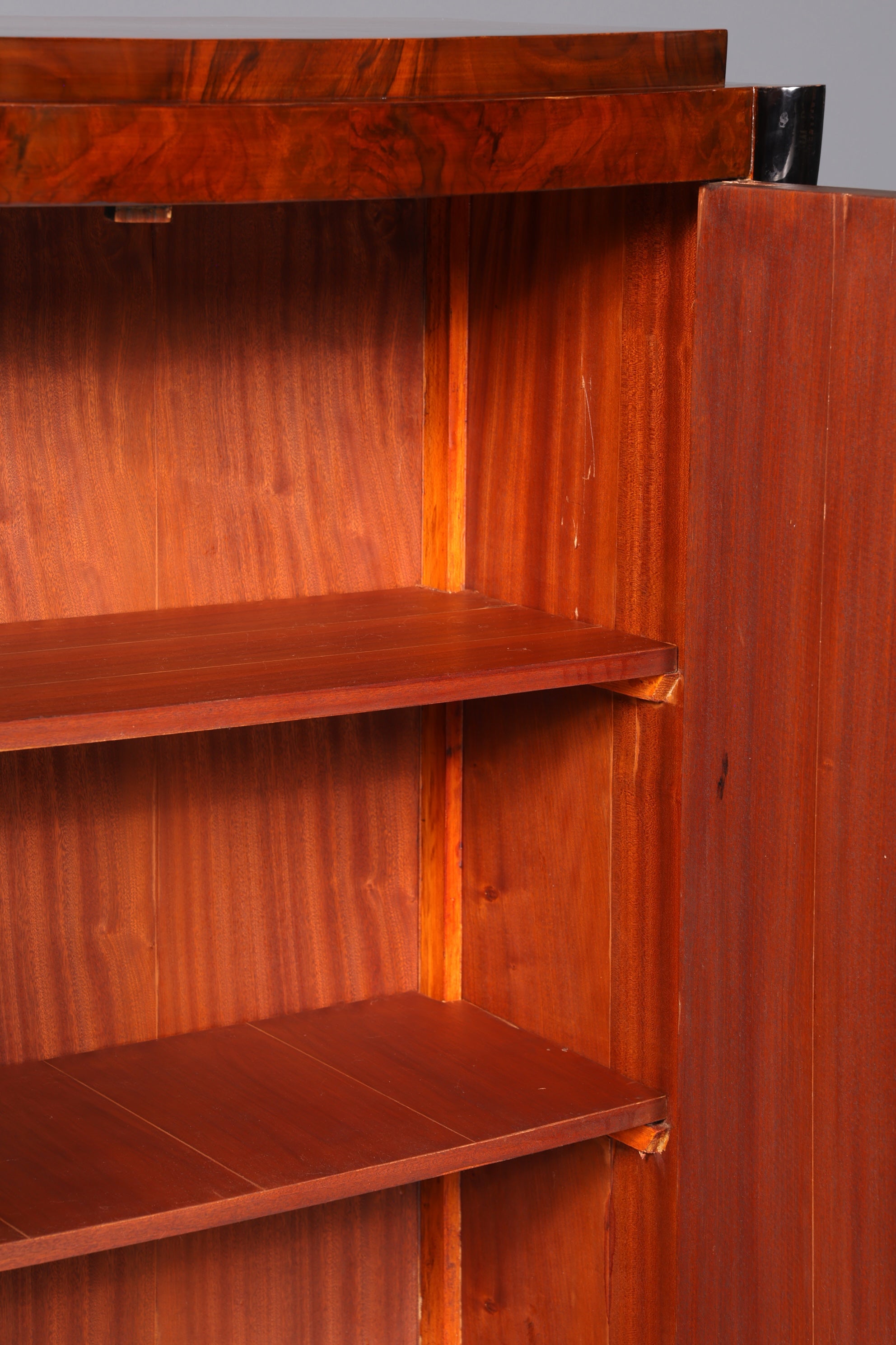 Beautiful Art Deco style highboard cabinet chest of drawers Vertiko Sun Cabinet