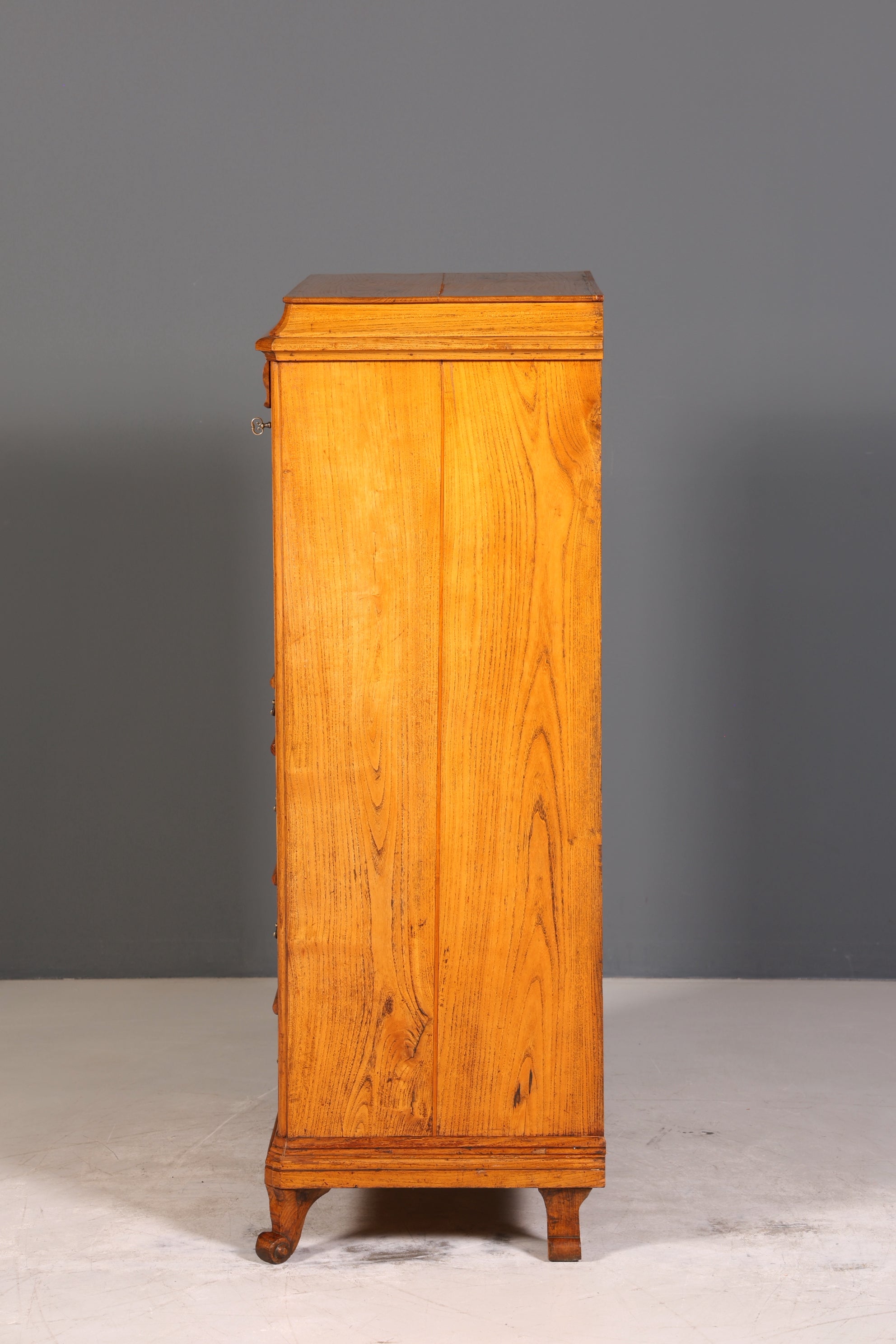Wunderschöner Original Biedermeier Sekretär um 1860 Kommode Antik Bürokommode