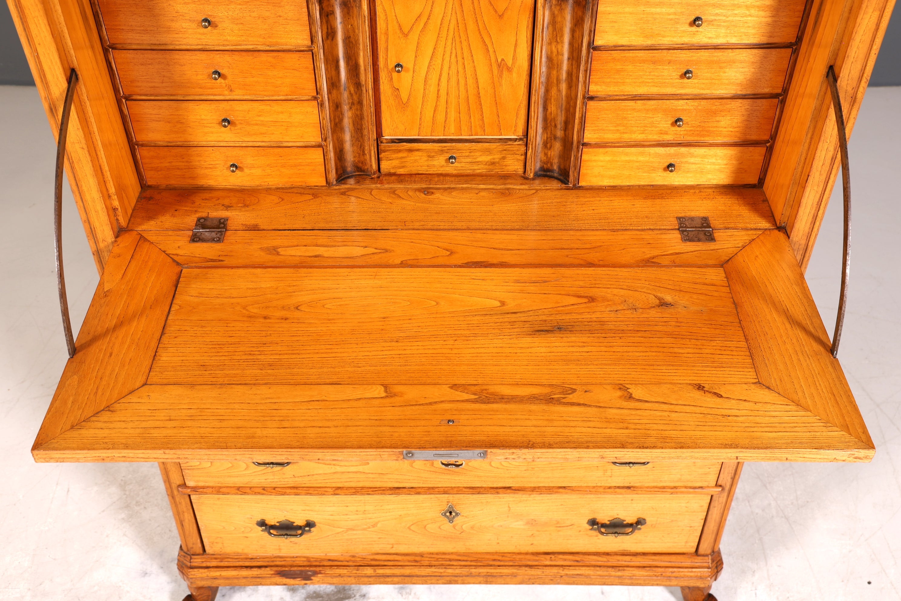 Wunderschöner Original Biedermeier Sekretär um 1860 Kommode Antik Bürokommode