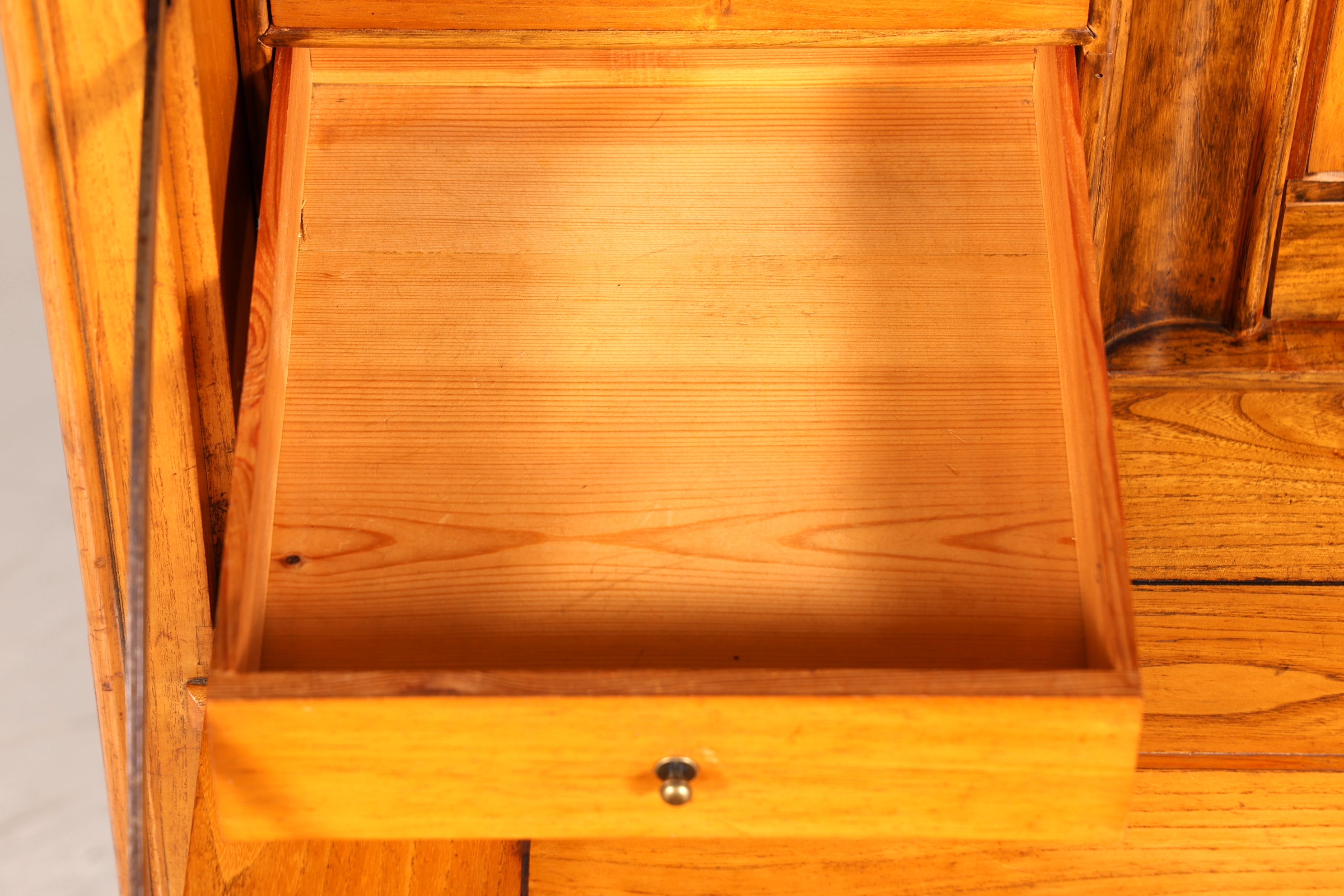 Wunderschöner Original Biedermeier Sekretär um 1860 Kommode Antik Bürokommode