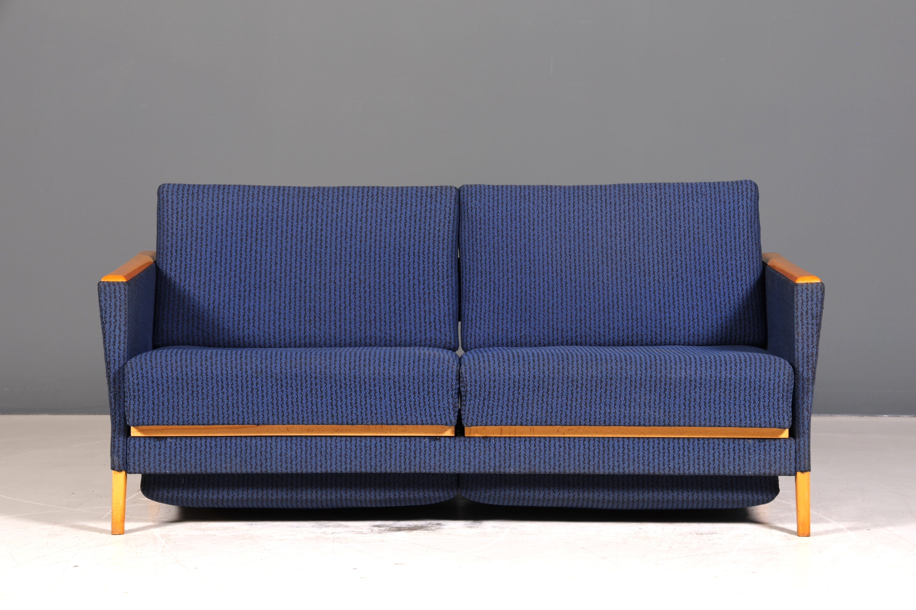 Wunderschönes Mid Century 2er Sofa Retro Couch Danish Design Polstersofa Schlafsofa Vintage Couch Canapé