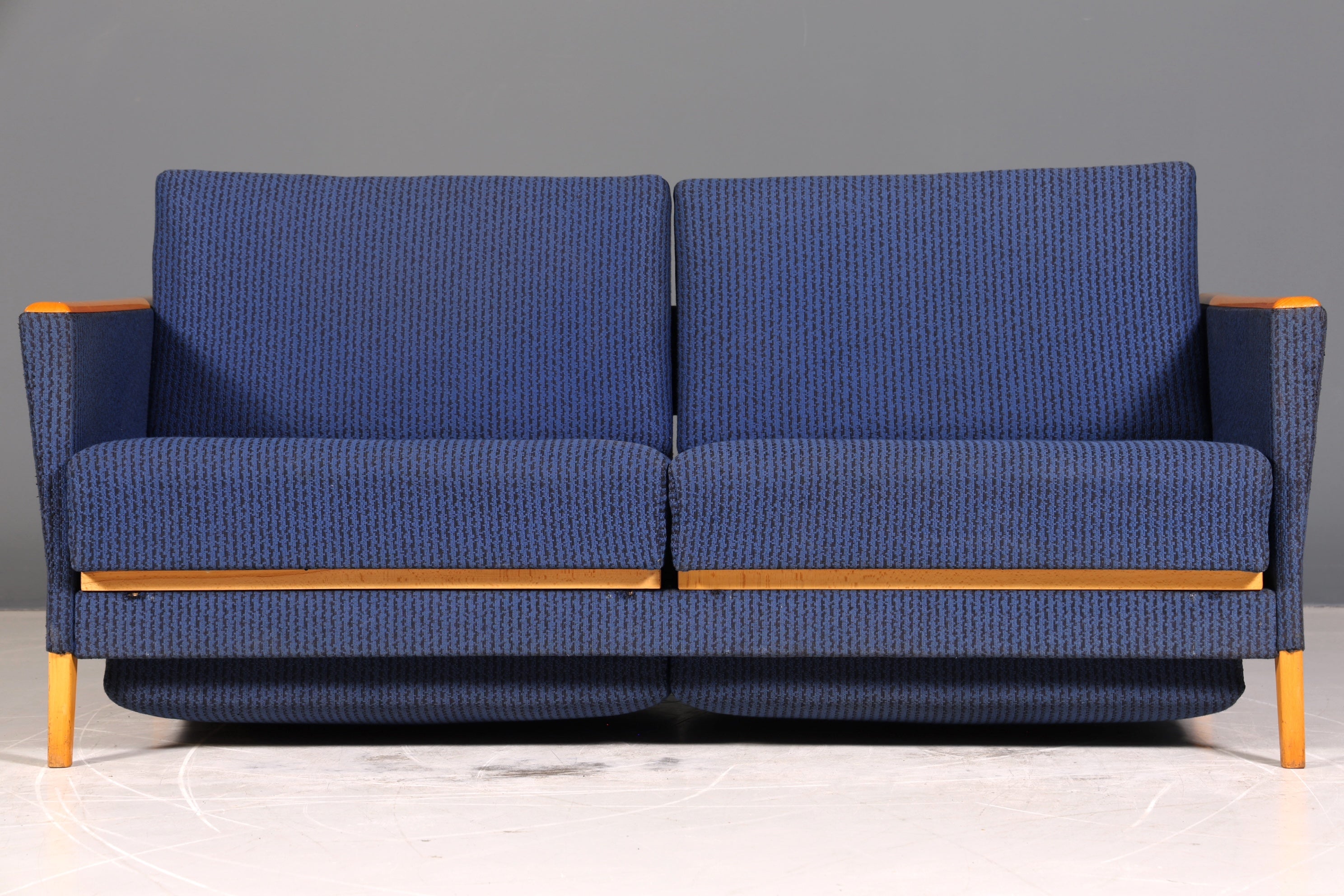 Wunderschönes Mid Century 2er Sofa Retro Couch Danish Design Polstersofa Schlafsofa Vintage Couch Canapé
