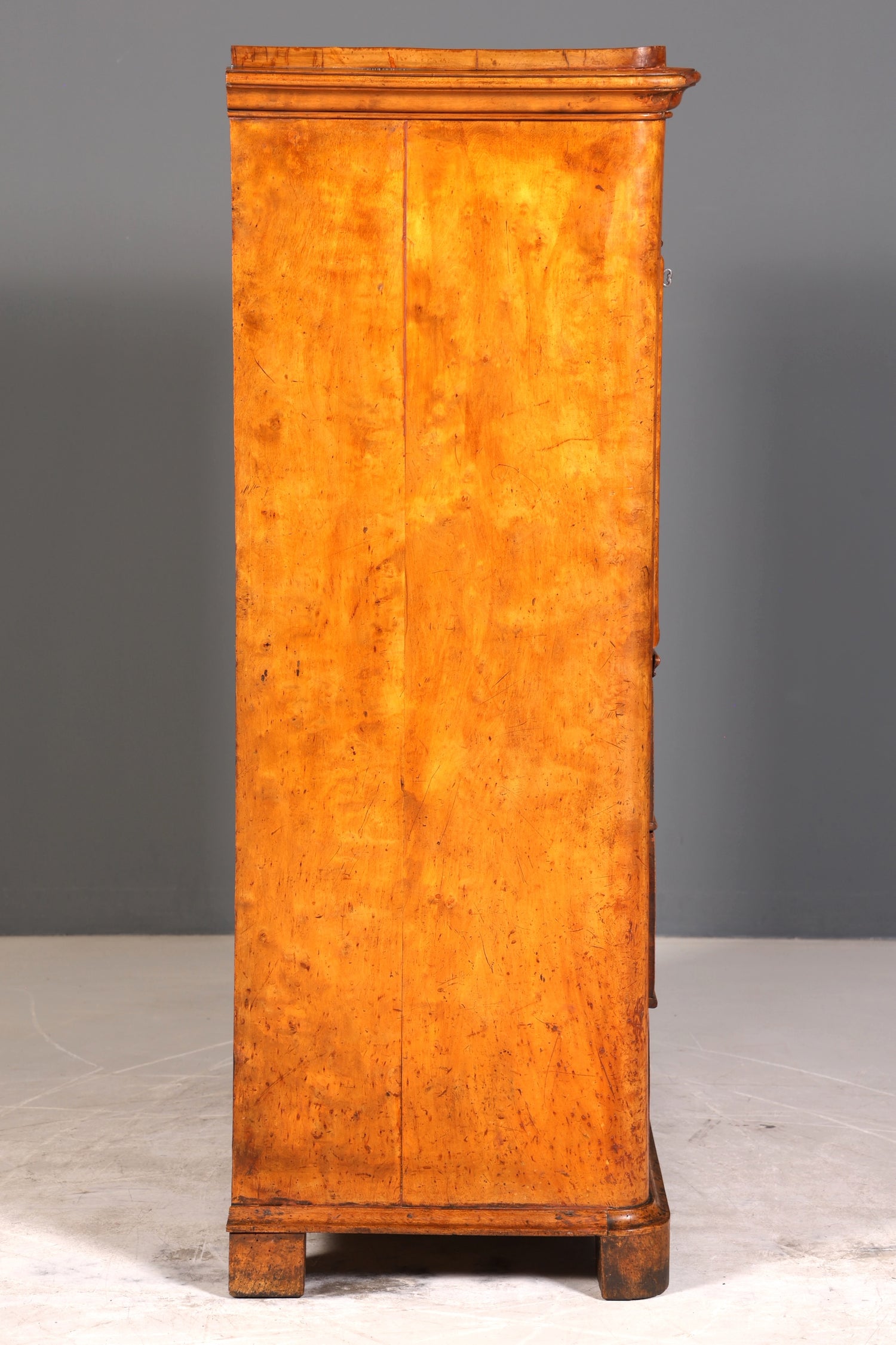 Edler Biedermeier Sekretär Vertiko Louis Philippe Highboard Kommode Schrank um 1880