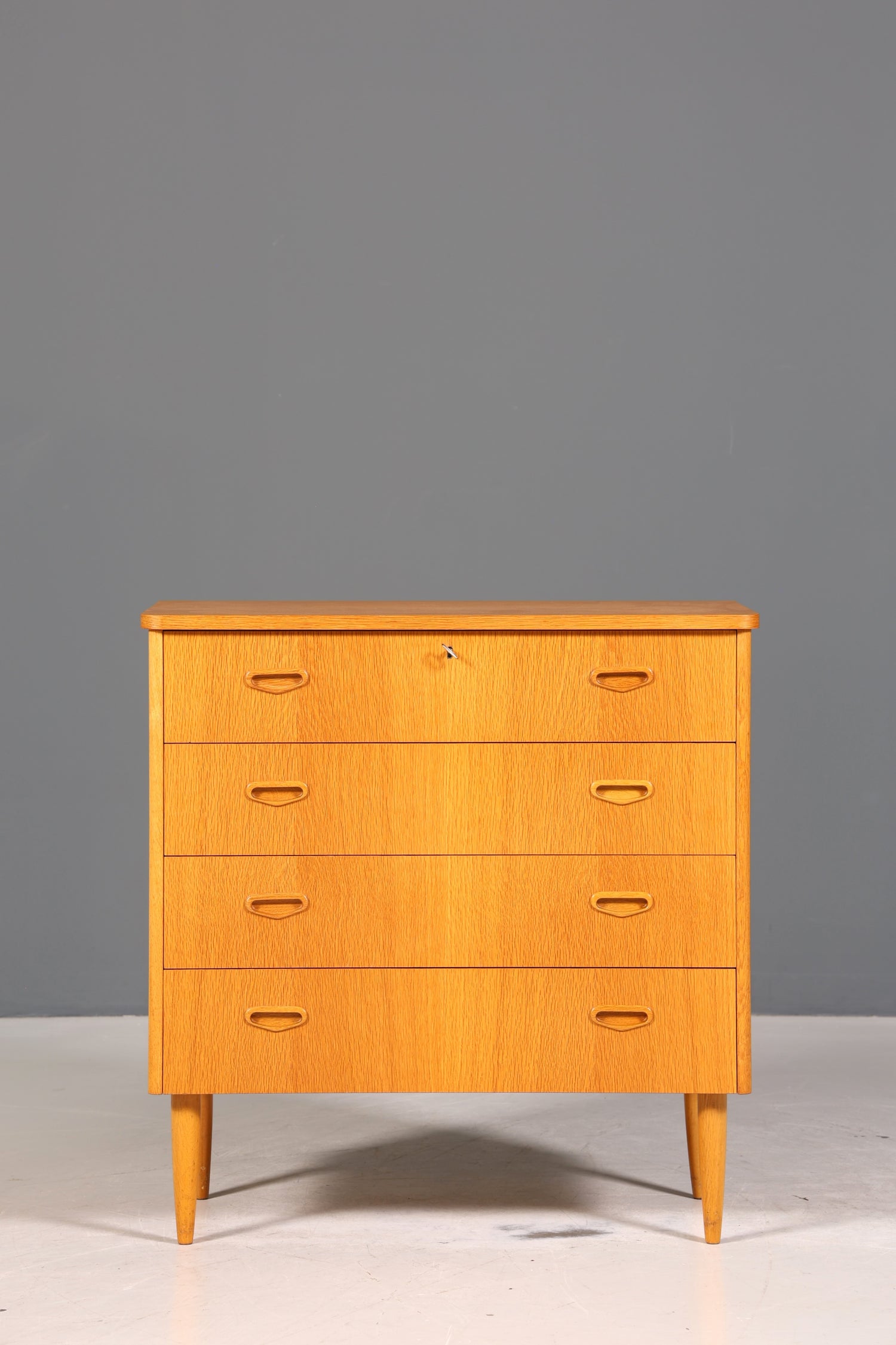 Stilvolle Mid Century Kommode Vintage Flur Kommode 60s Schubladenkommode