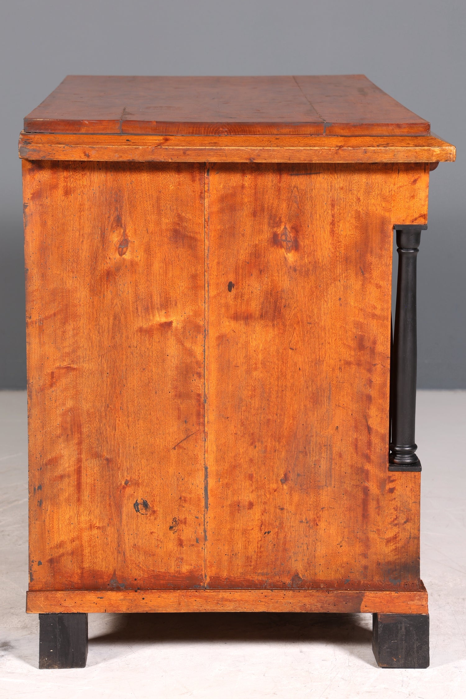 Wunderschöne Originale Biedermeier Kommode um 1880 Kommode Antik Säulen Schubladenkommode