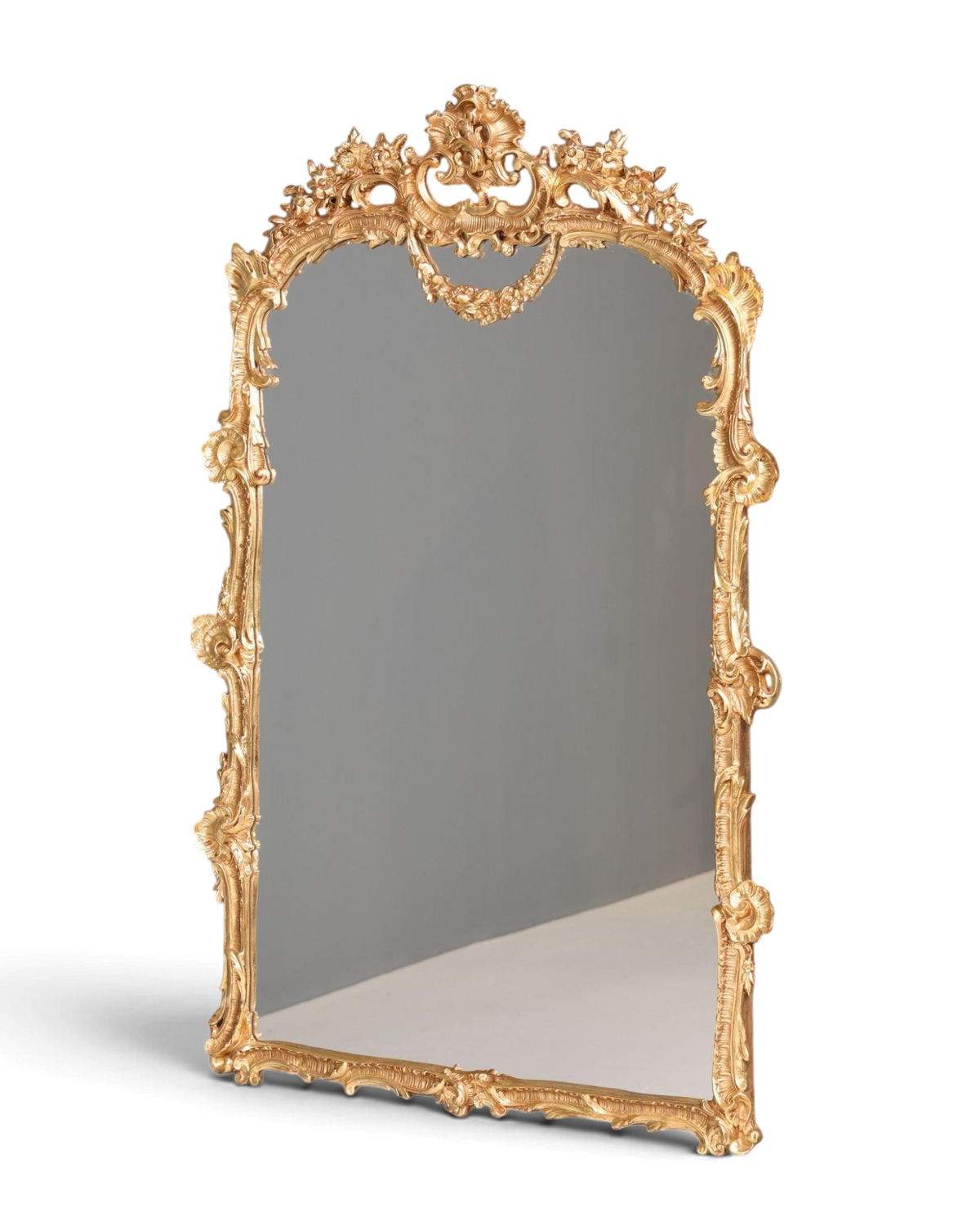 Barock Wandspiegel Gold Ornament Prunk