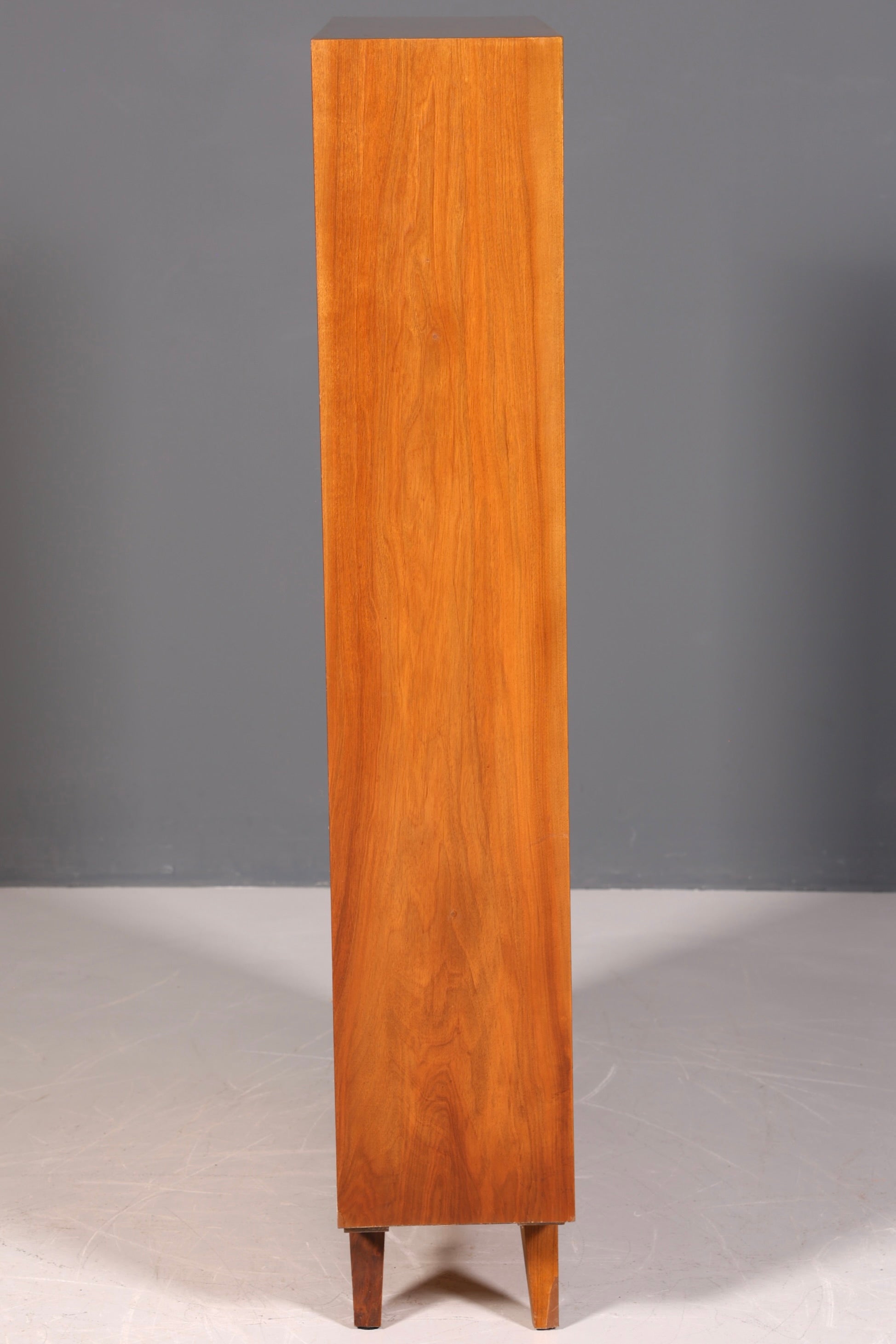 Wunderschönes Original Musterring Regal Mid Century Bücherregal Retro echt Holz Buchablage