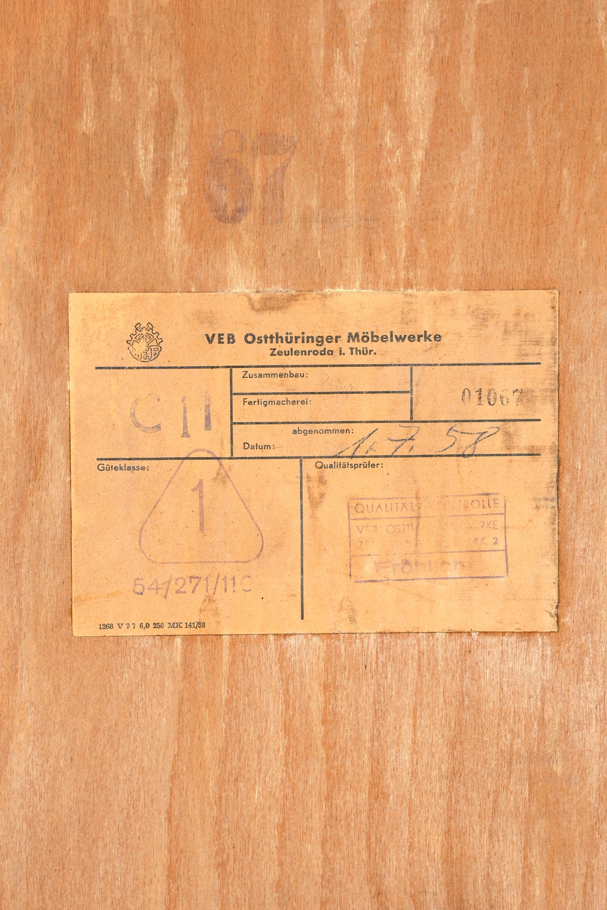 Traumhafter Mid Century Kleiderschrank Vintage Schrank Retro Wäscheschrank