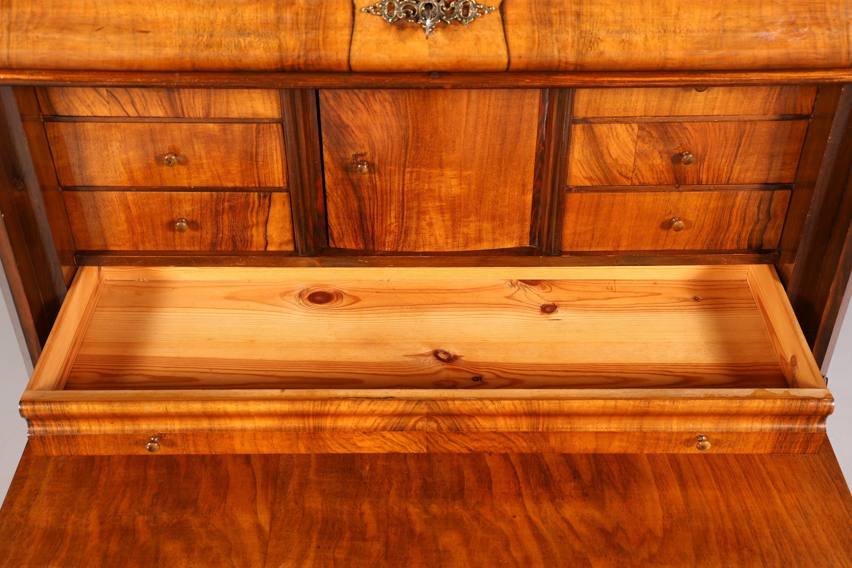 Traumhafter Louis Philippe Sekretär um 1880 Gründerzeit Antik Schrank Chiffoniere