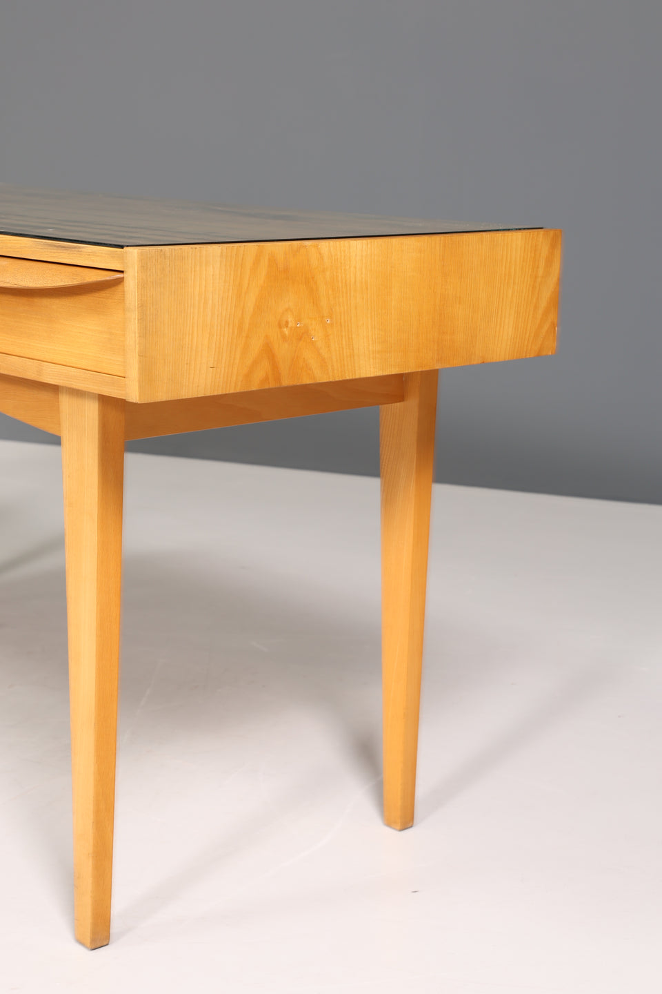 Hellerau Schreibtisch Modell 602 Mid Century Franz Ehrlich Design Bürotisch Vintage Desk