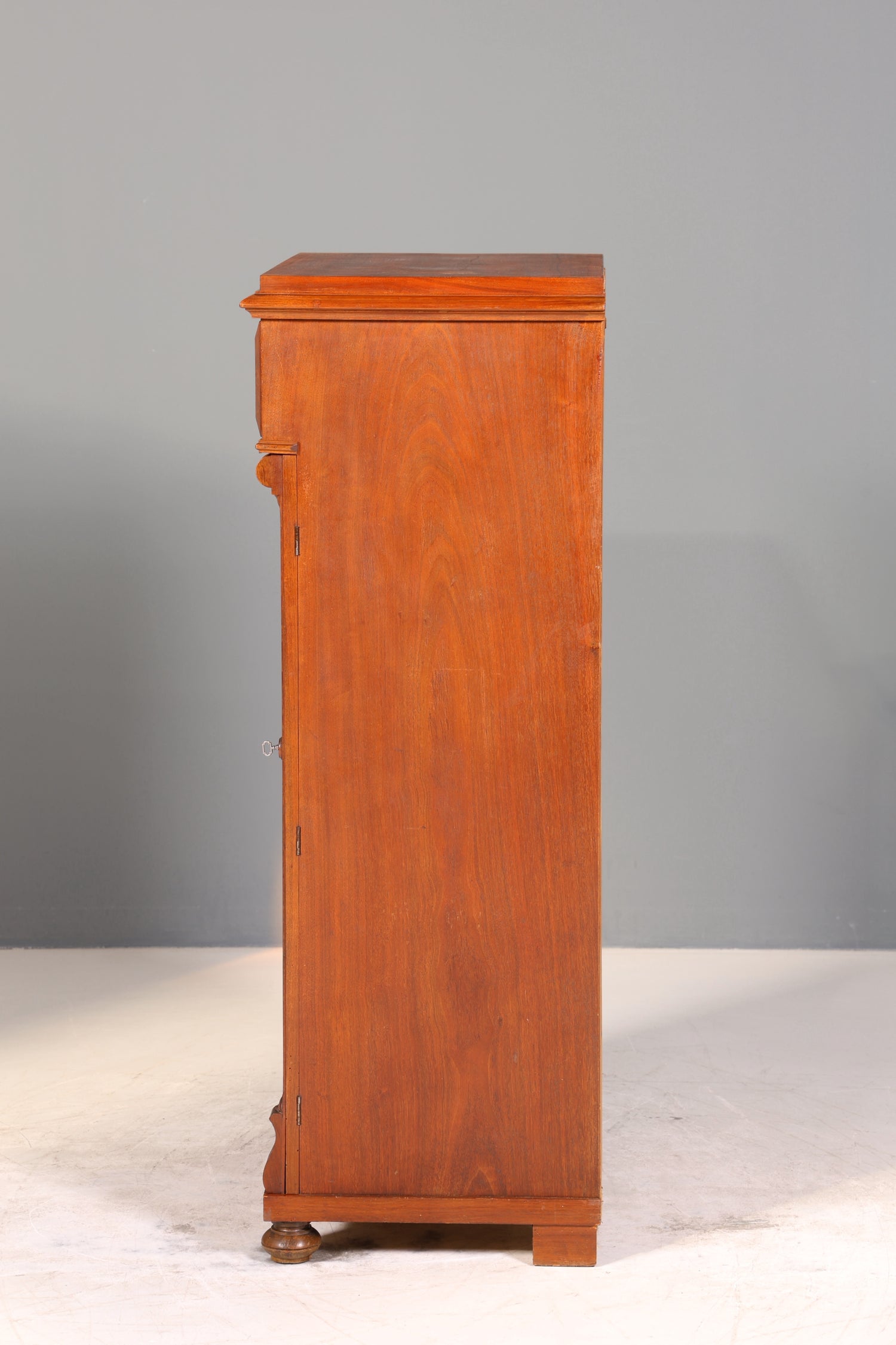 E911 Finish cm Wunderschönes Gründerzeit Vertiko Louis Philippe Kommode um 1880 Schubladenkommode