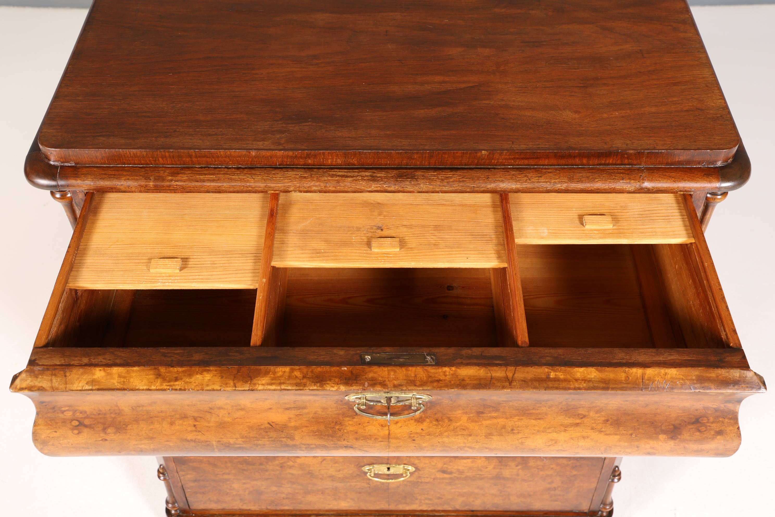 Wunderschöne Louis Philippe Kommode Gründerzeit Schubladen Kommode Sideboard um 1880