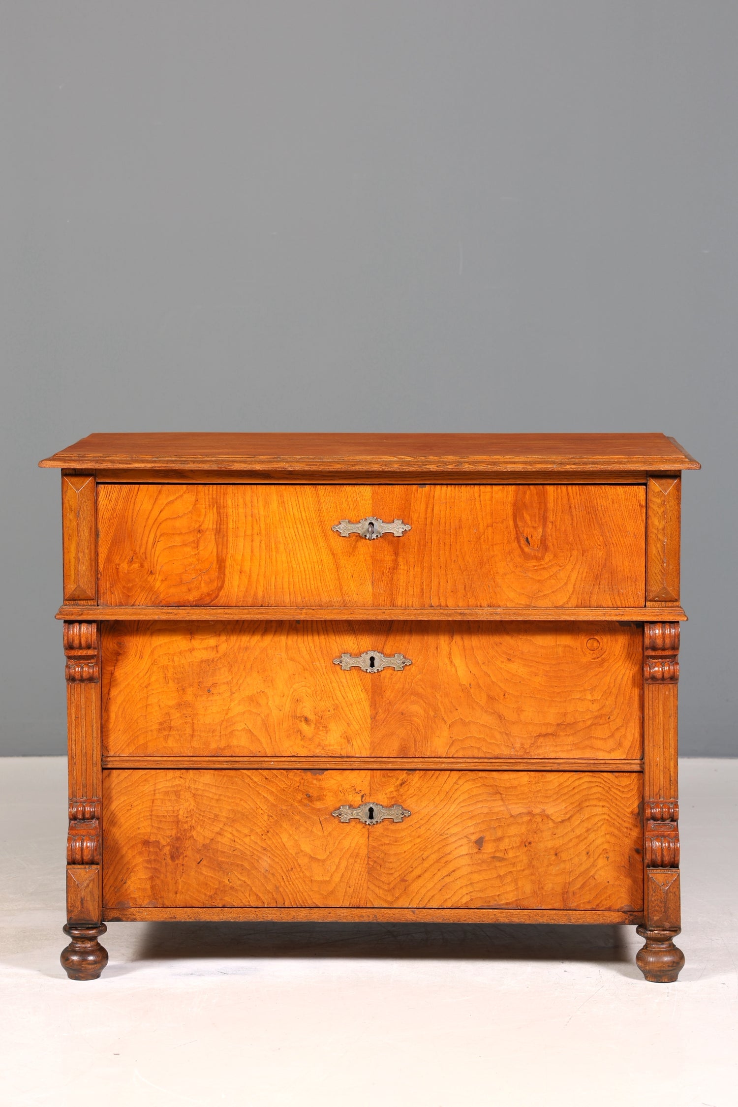 Wunderschöne Gründerzeit Kommode Louis Philippe echt Holz Schubladen Kommode Sideboard um 1880