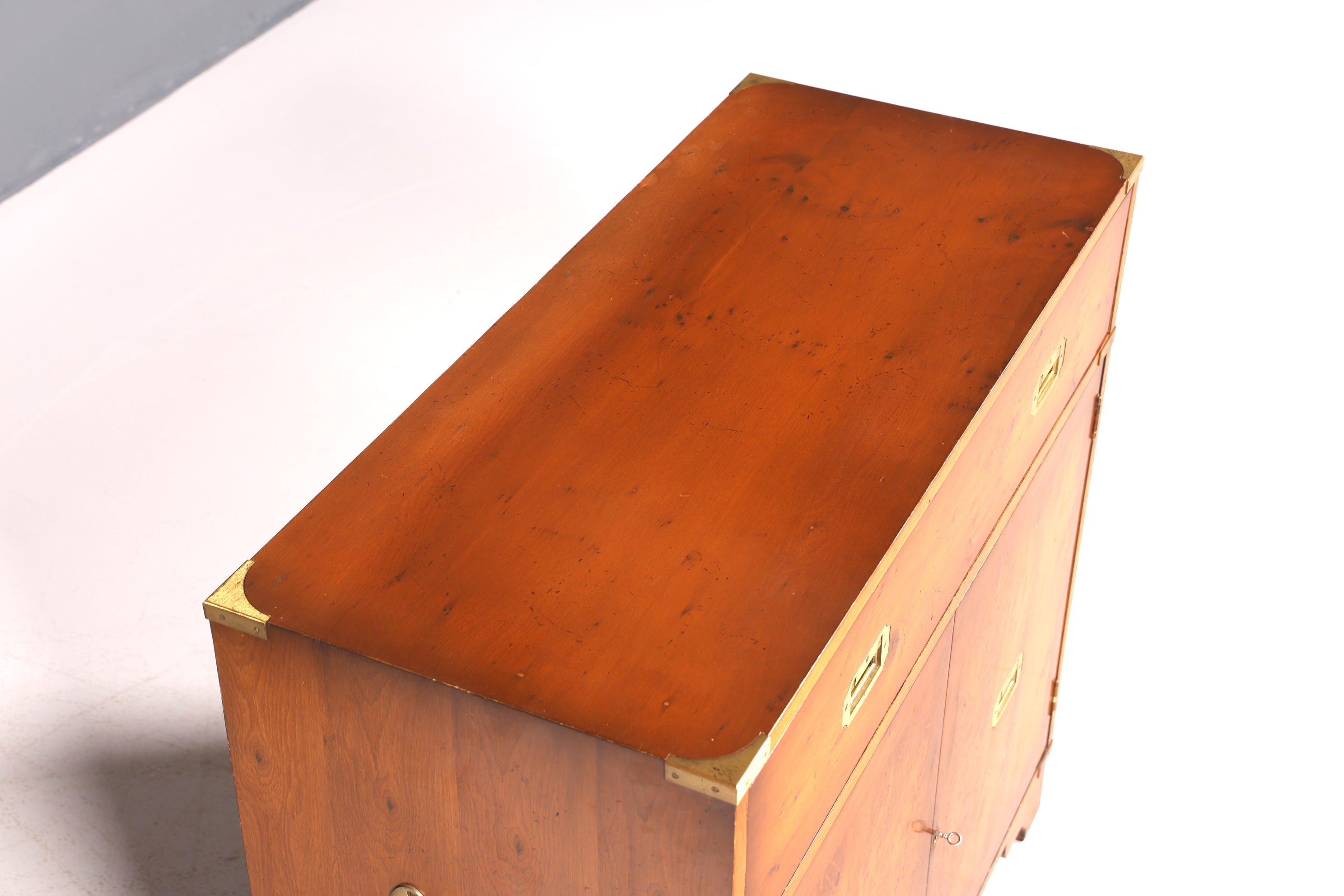 Traumhafte Englische Kommode Maritime Schiffs Schrank Englisch Antik Military