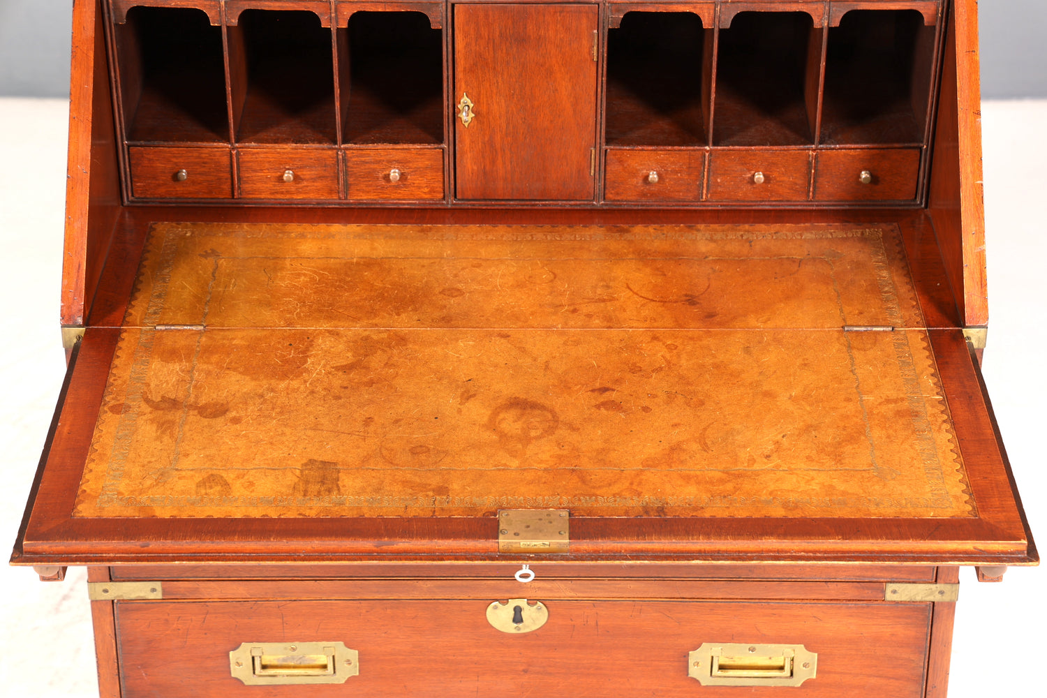 Wunderschöner Maritimer Sekretär Englisch Schreibkommode echt Holz Englischer Schreibtisch