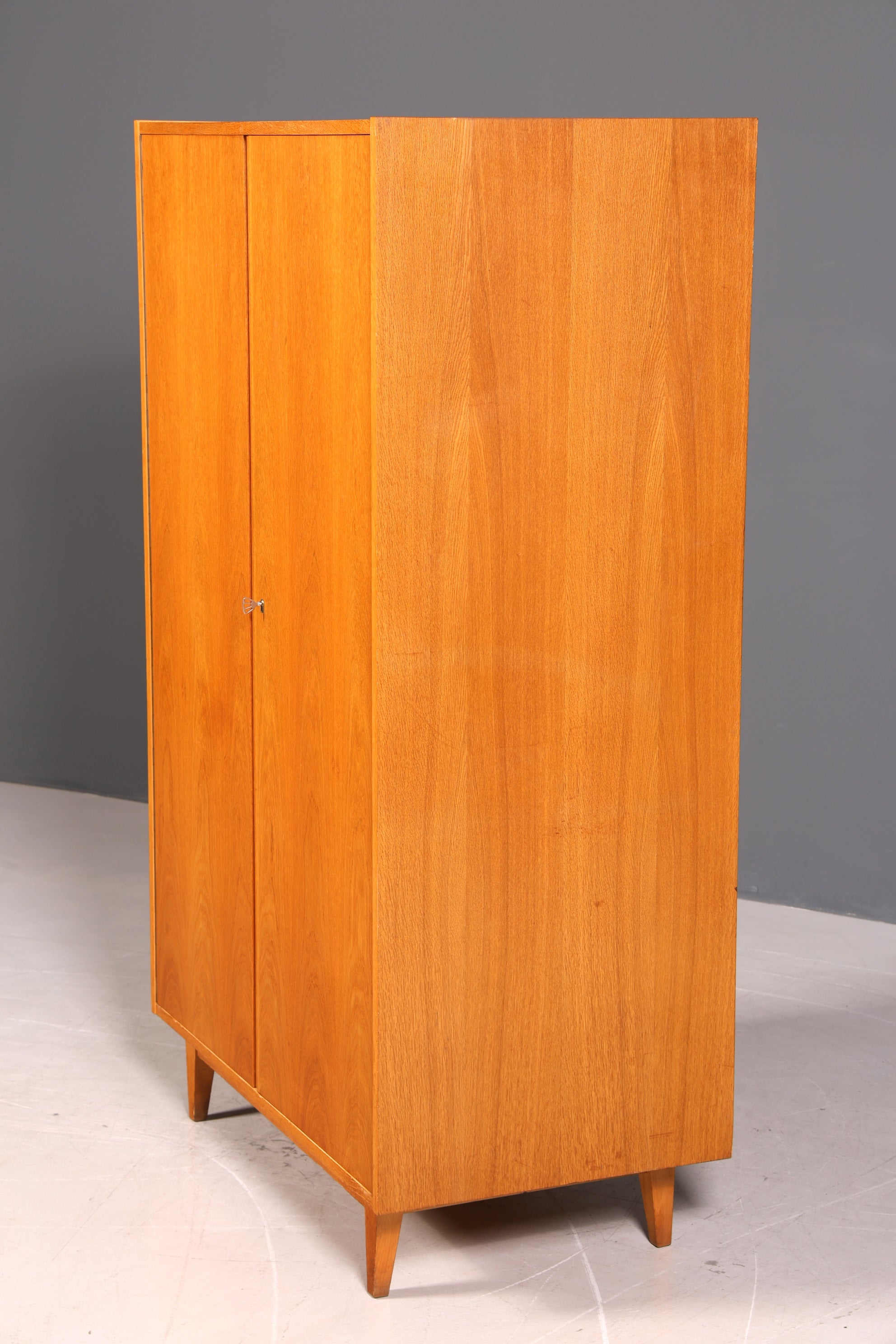 Traumhafter Original Hellerau Schrank Mid Century Franz Ehrlich 602 Kleiderschrank Dielenschrank