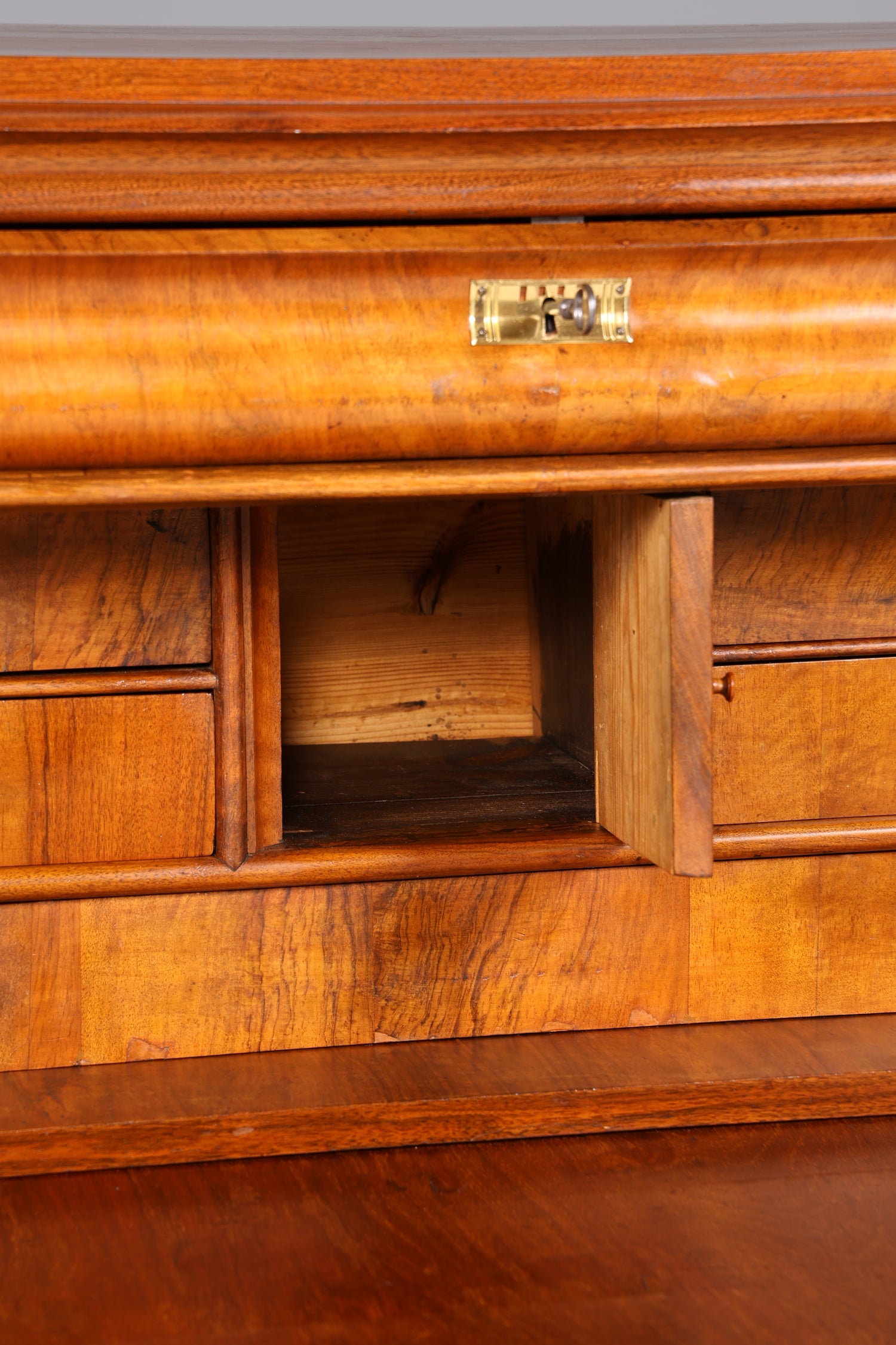 Wunderschöner Jugendstil Sekretär Gründerzeit Vertiko Antik Kommode um 1900