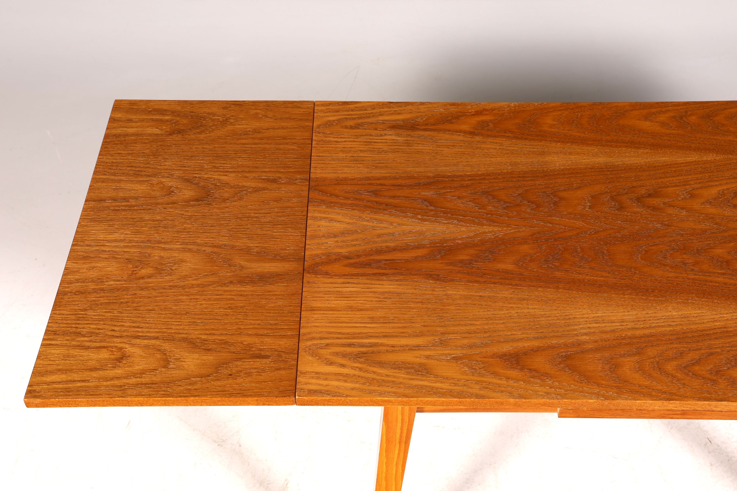 F962 Finish cm Wunderschöner Mid Century Küchentisch Vintage Tisch ausziehbar und höhenverstellbar