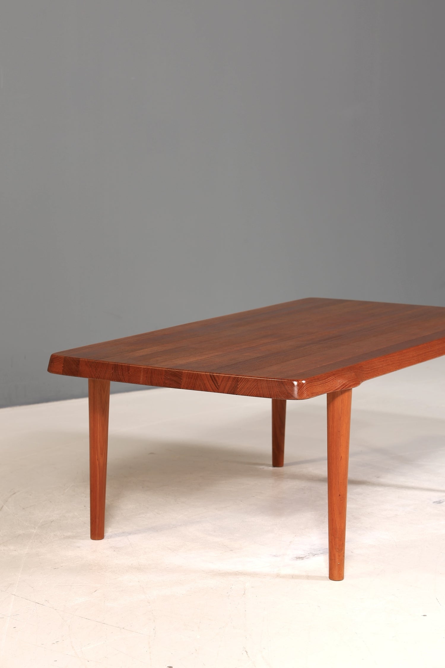 Wunderschöner Mid Century Couchtisch Retro Teak Holz Ablagetisch Vintage Coffee Table 60s Wohnzimmertisch