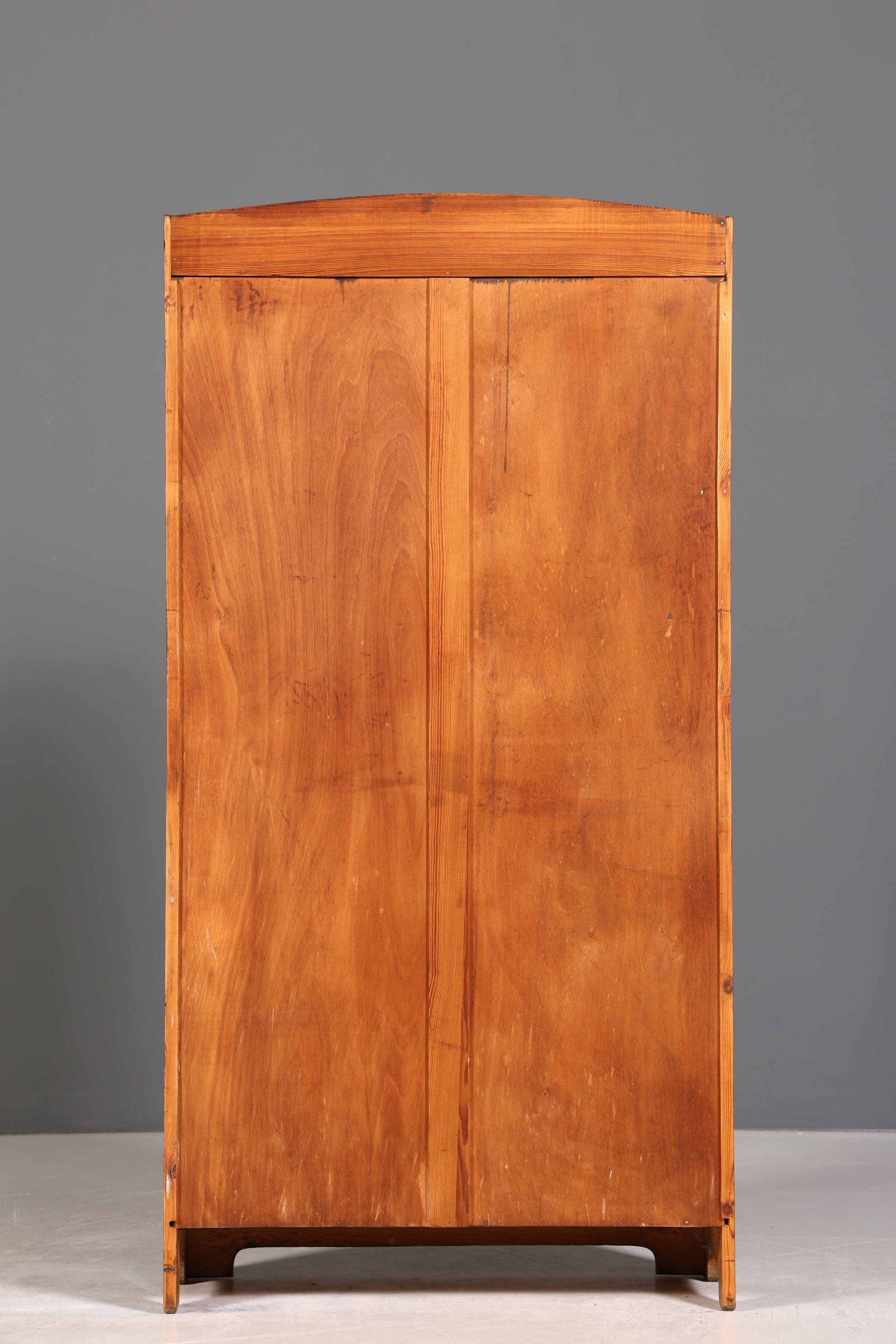 Traumhafte Jugendstil Vitrine Antike Holz Bücherschrank Eiche Antik Schrank Geschirrschrank
