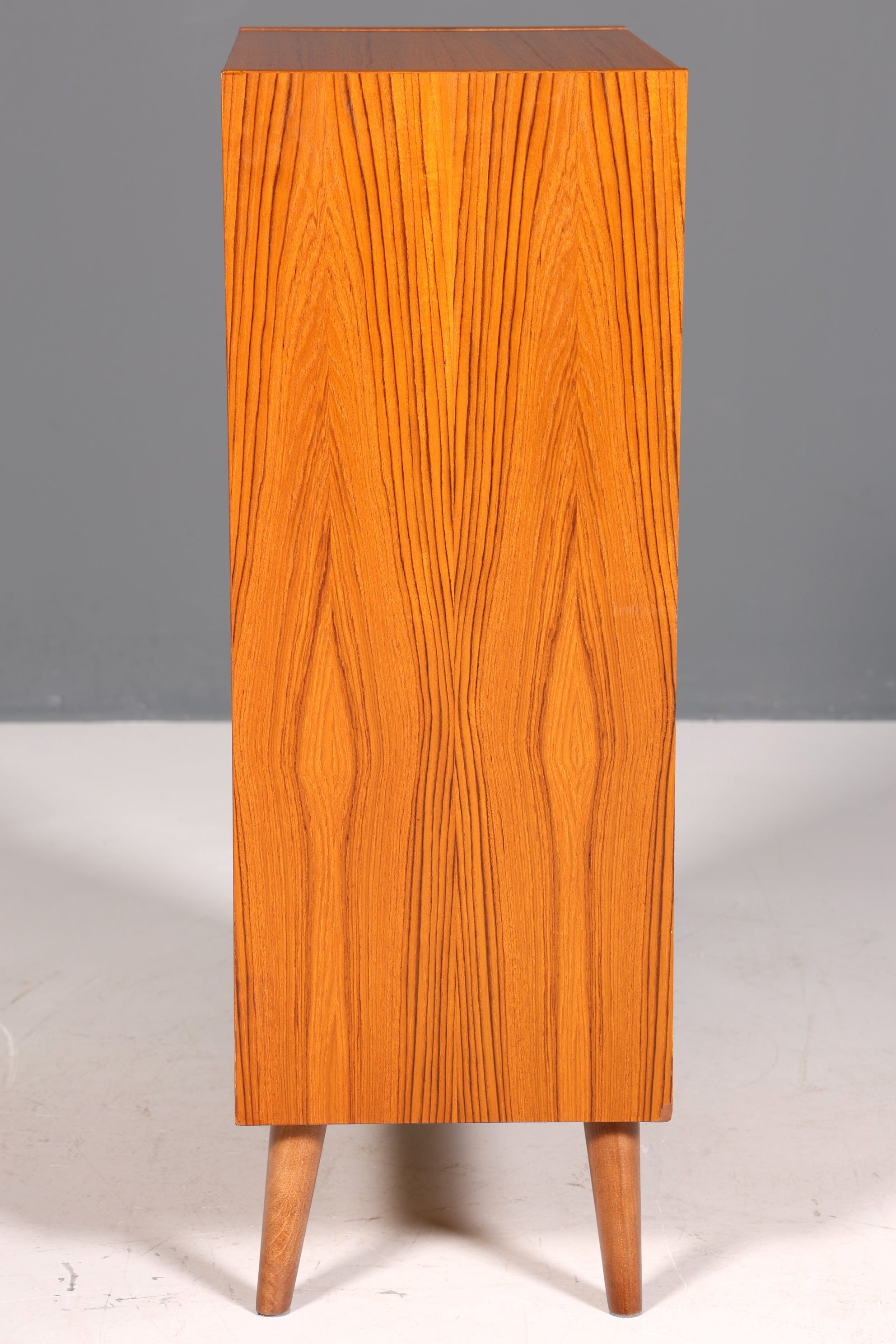 Wunderschönes Mid Century Vertiko Teak Holz Kommode 60er Jahre Schubladenkommode