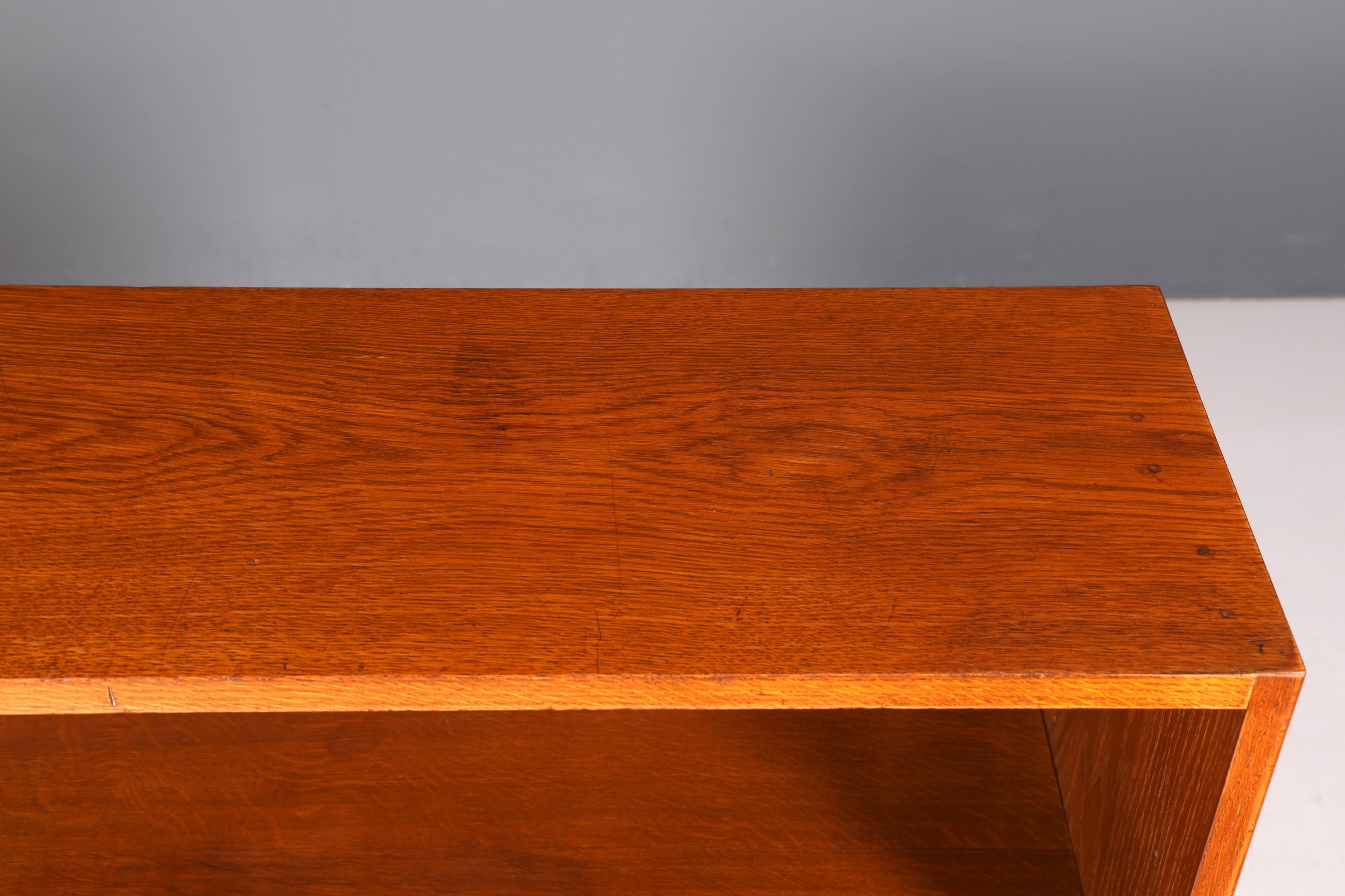 F993 Finish cm Schlichtes Mid Century Regal Vintage Bücherregal Schrank Buchablage 60s Bookshelf