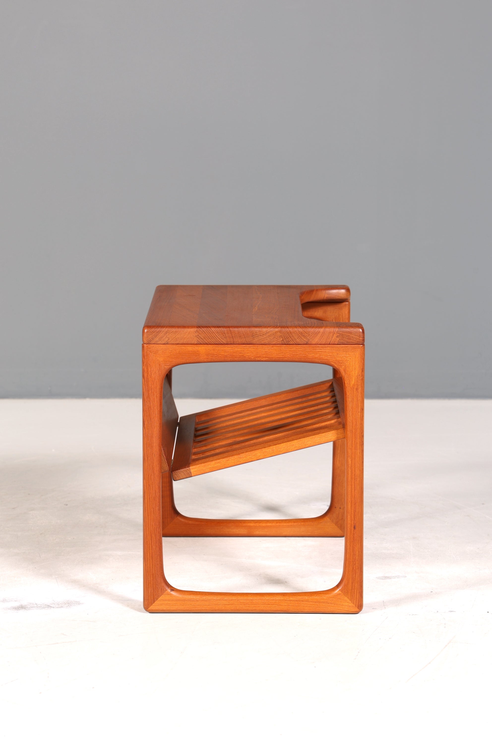 Traumhafter Mid Century Beistelltisch Made in Denmark Tisch BR Gelsted Ablagetisch Teak Holz Nachttisch 60s 70s