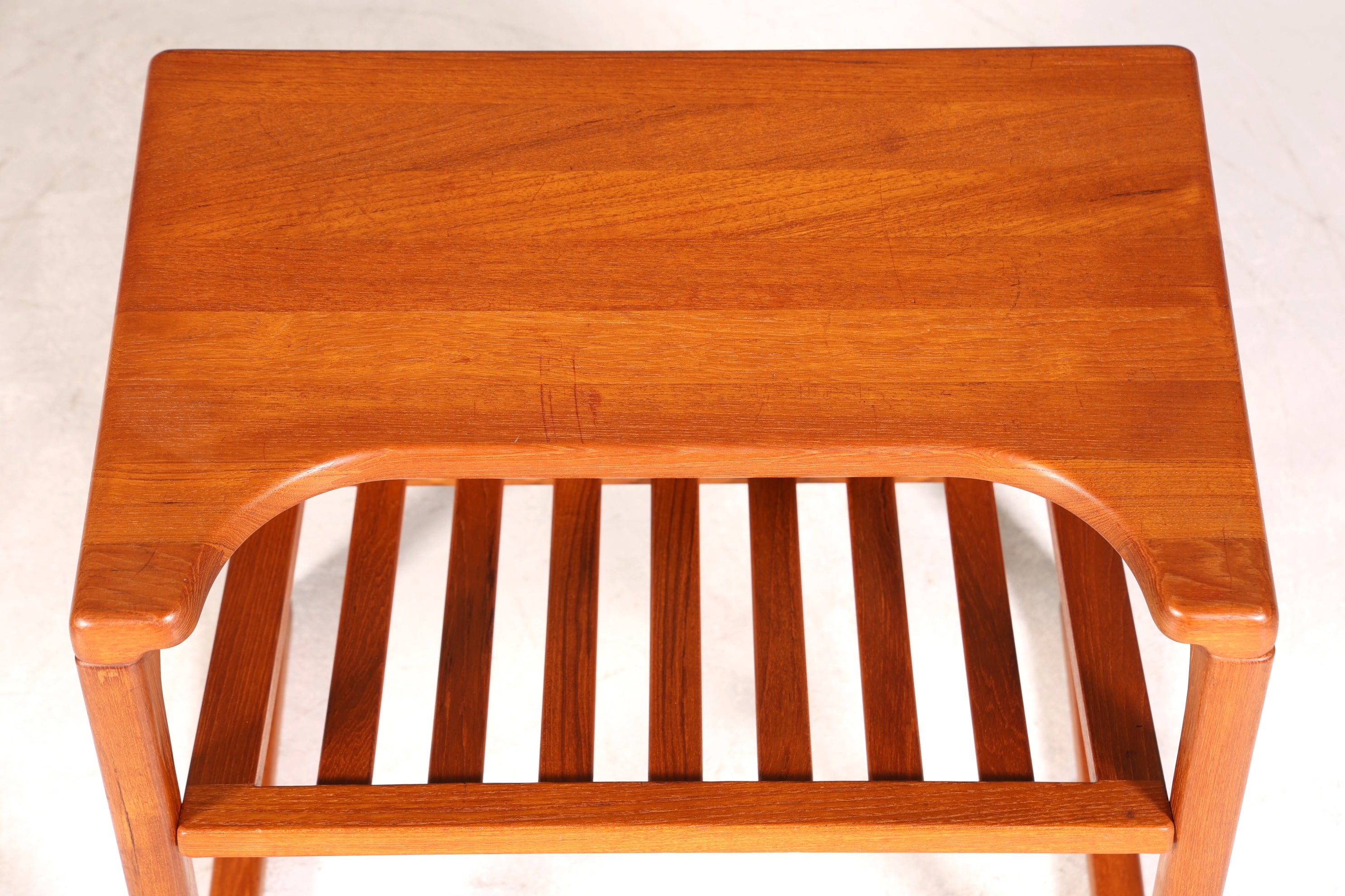 Traumhafter Mid Century Beistelltisch Made in Denmark Tisch BR Gelsted Ablagetisch Teak Holz Nachttisch 60s 70s