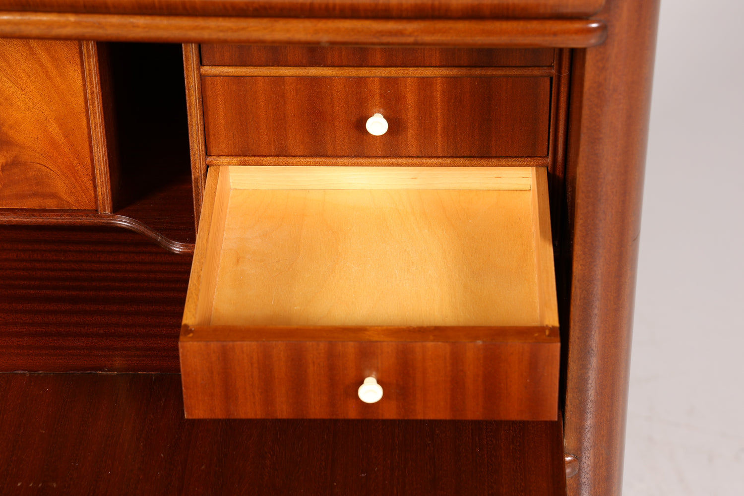 Wunderschöner Sekretär im Antik Stil Büro Kommode Art Deco Stil 50s Vertiko Schreibkommode Kommode