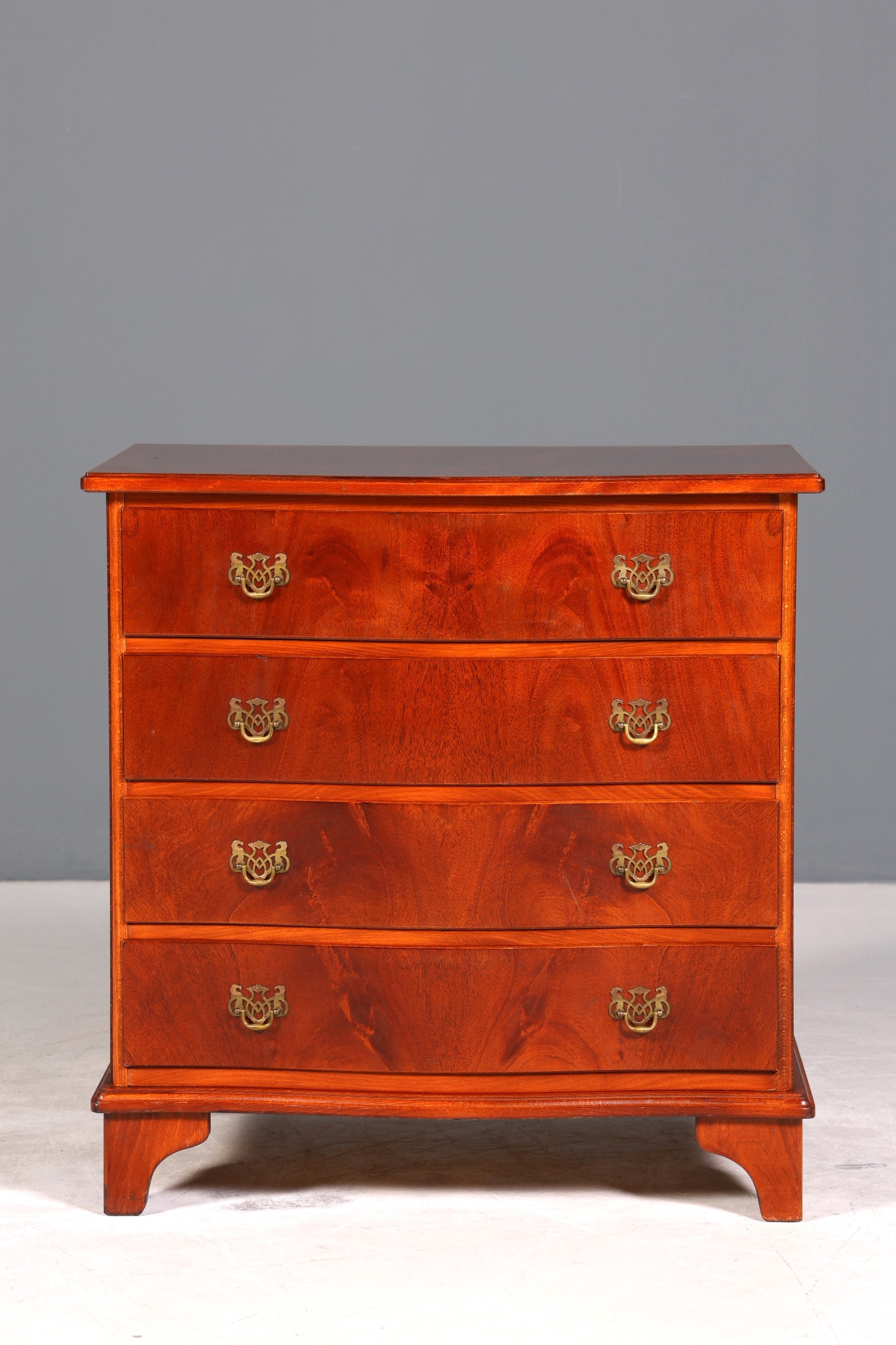 Wunderschöne Englische Kommode Holz Schrank Mahagoni Antik Sideboard Schubladenkommode