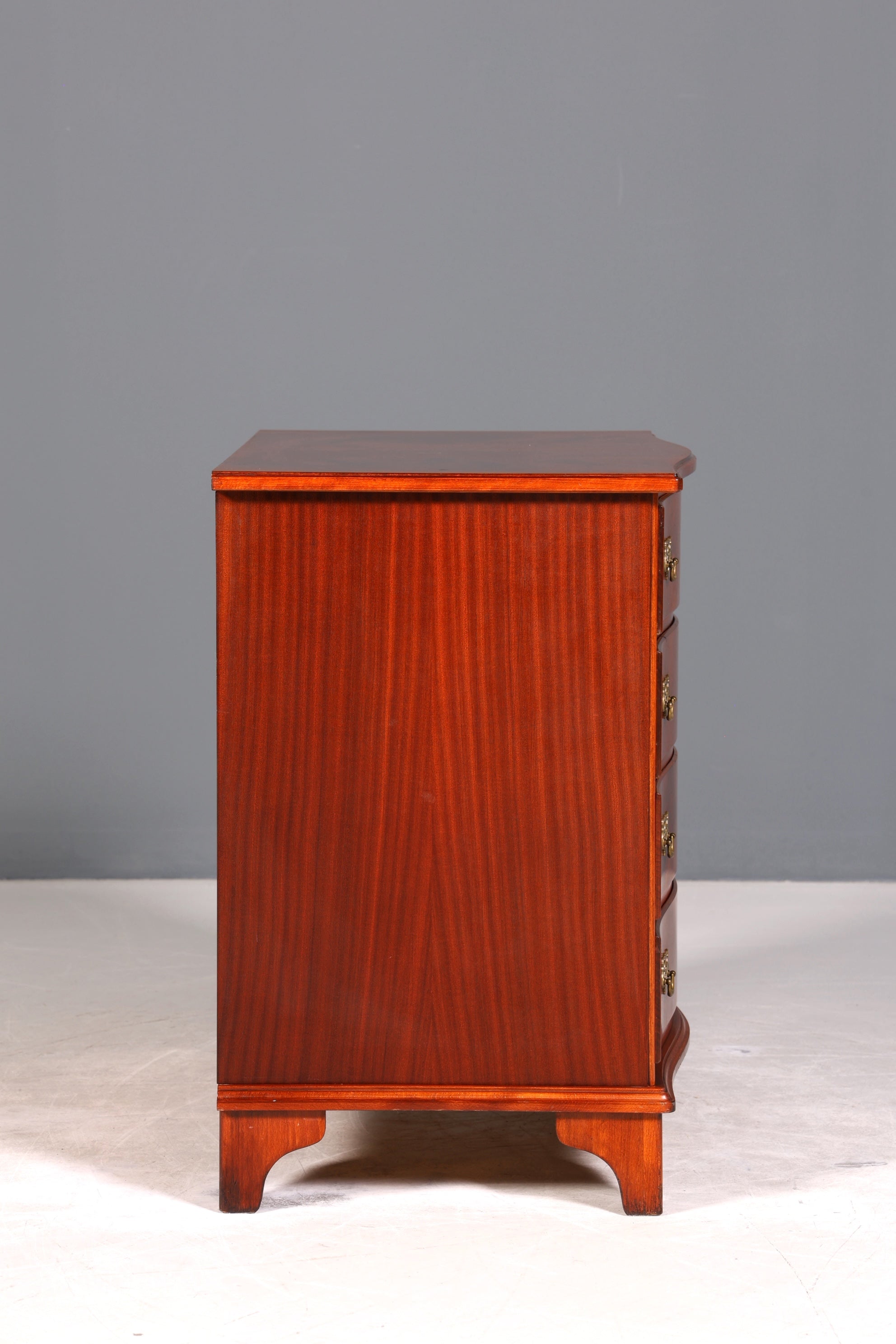 Wunderschöne Englische Kommode Holz Schrank Mahagoni Antik Sideboard Schubladenkommode