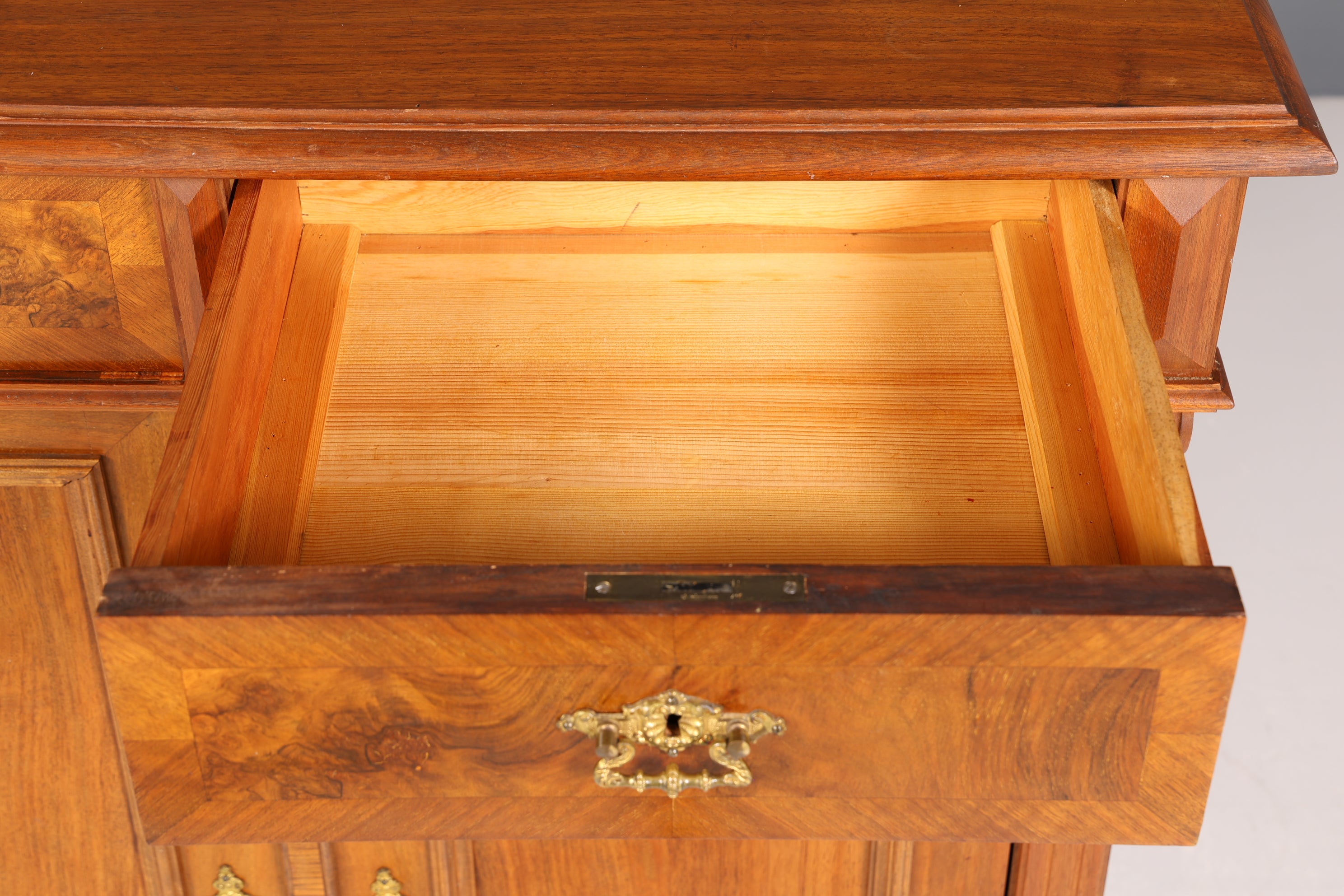 Traumhaftes Gründerzeit Vertiko echt Holz Antik Jugendstil Schrank Kommode