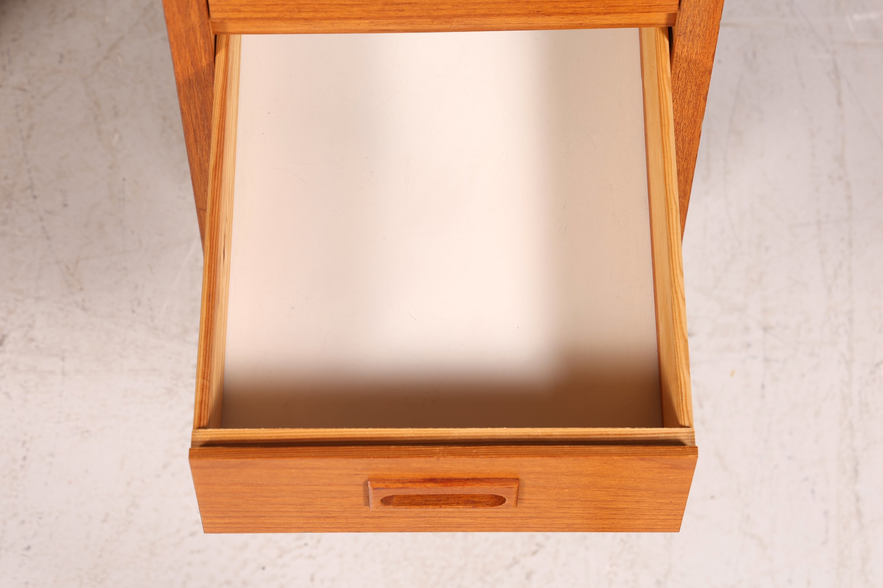 Wunderschöner Mid Century Schreibtisch Danish Design Teak Holz Bürotisch Vintage Office Table