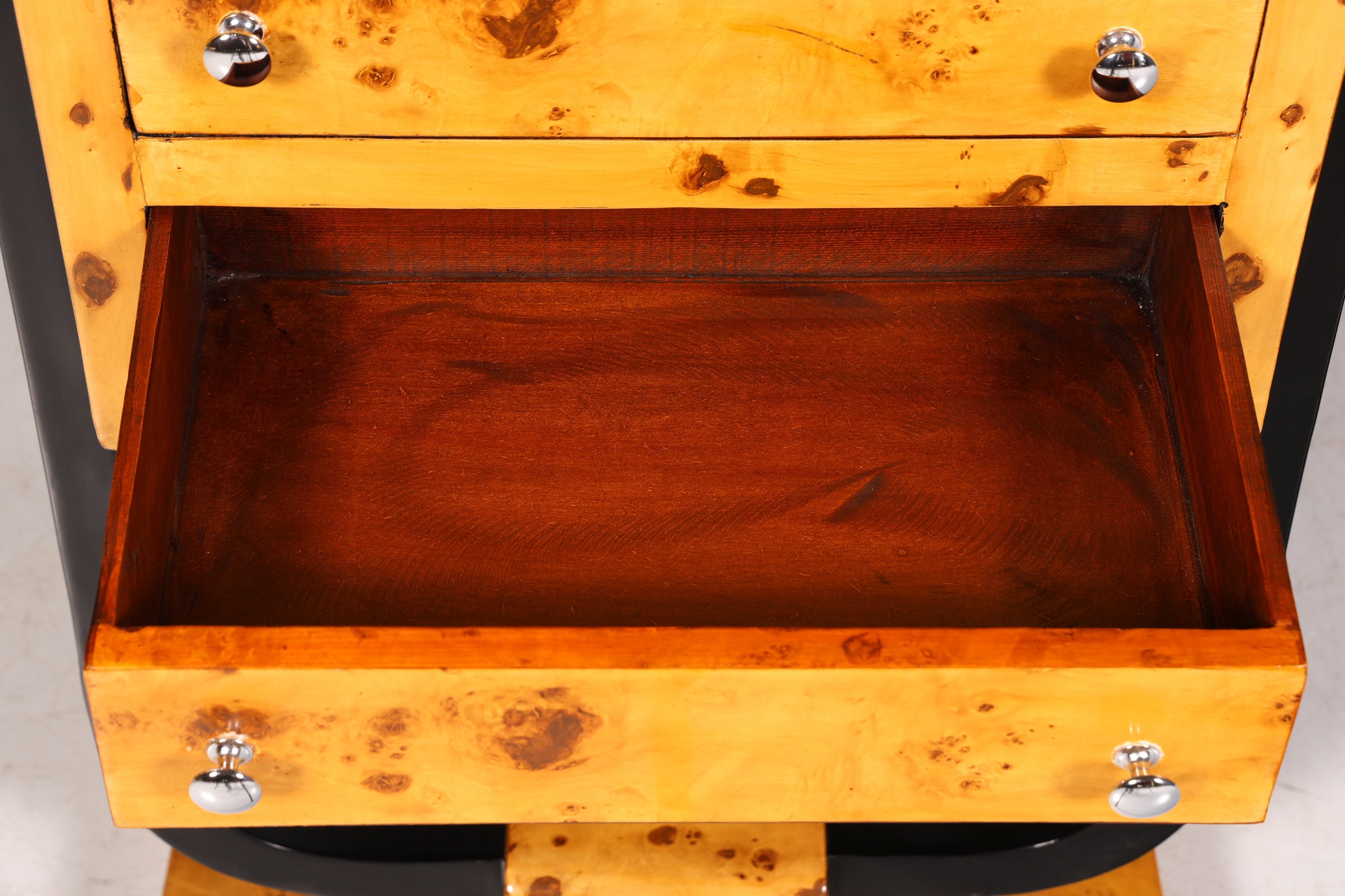 Traumhaftes Art Deco Design Highboard Biedermeier Stil Kommode Vertiko Schubladenkommode