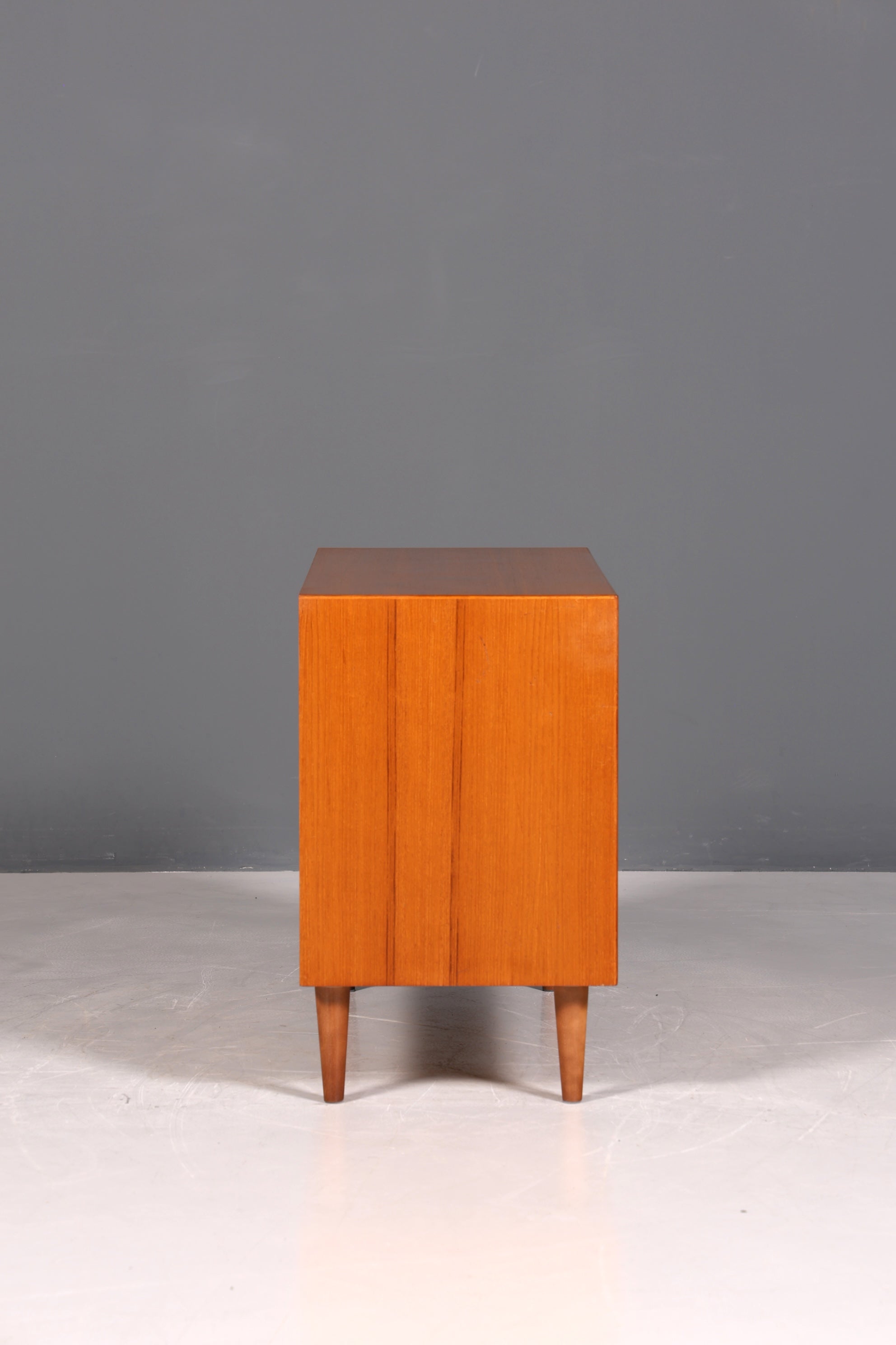 Traumhafte Mid Century Kommode Teak Holz Sideboard Vintage Schubladen Kommode