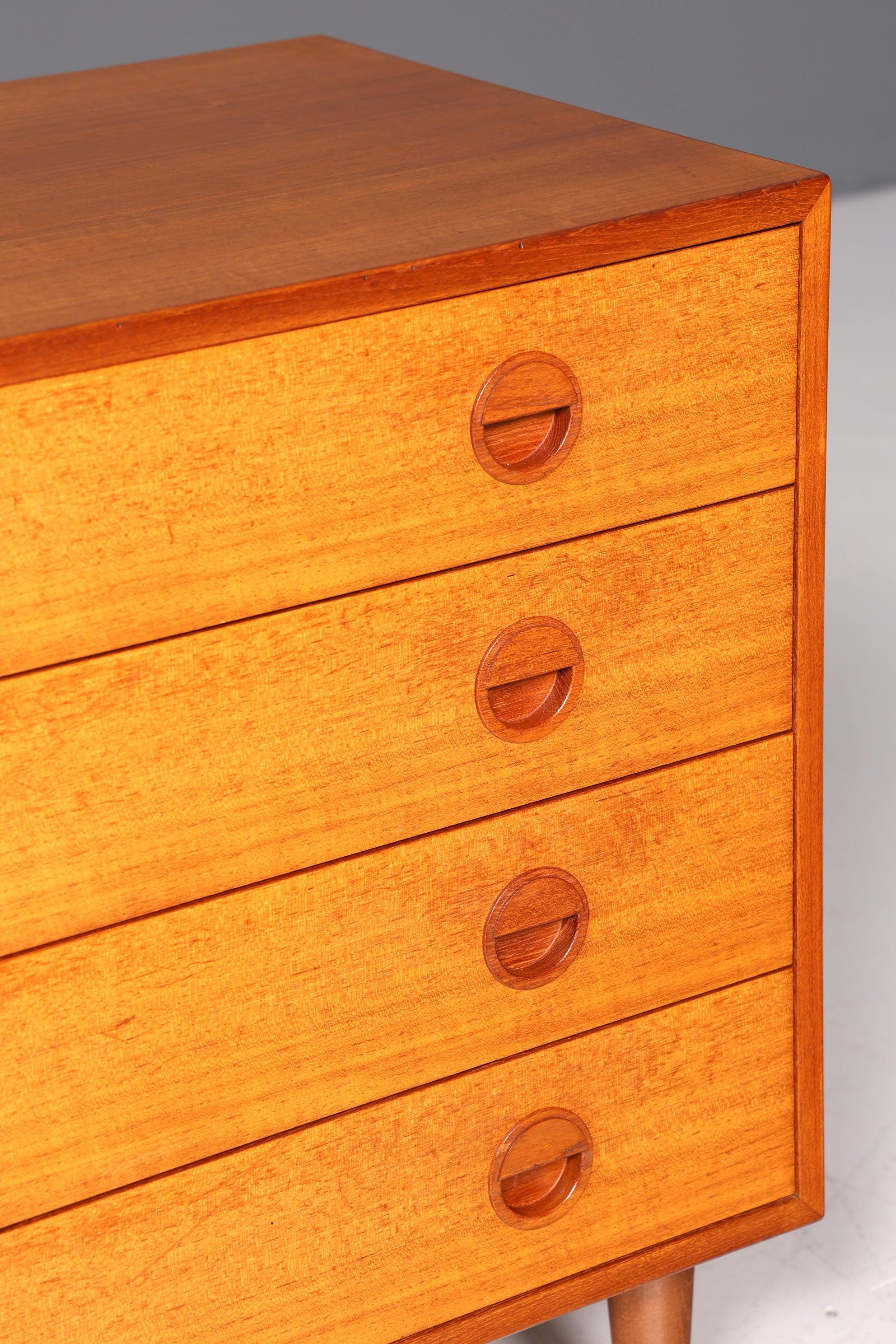 Traumhafte Mid Century Kommode Teak Holz Sideboard Vintage Schubladen Kommode