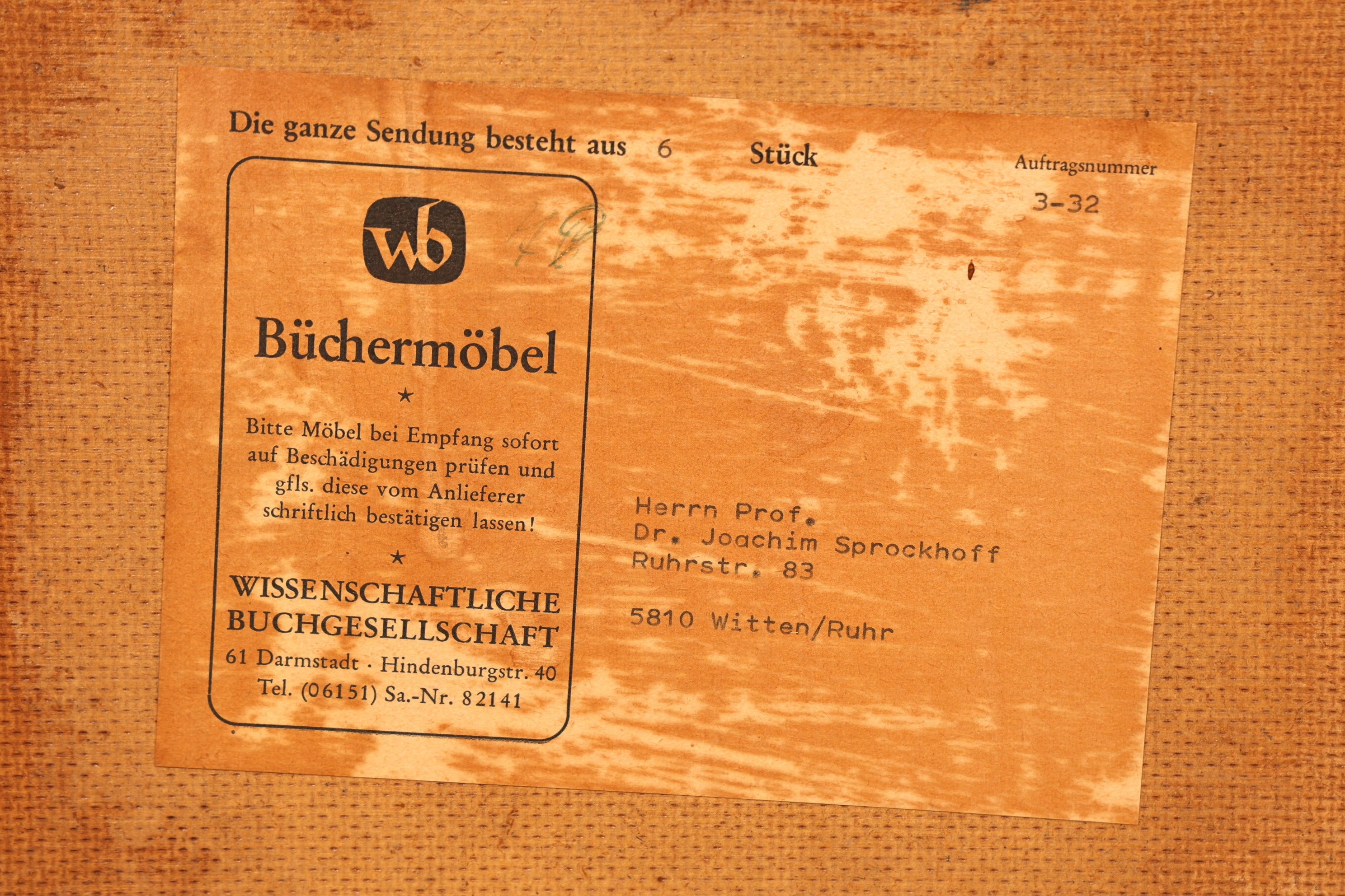 Wunderschöne Mid Century Kommode Vintage Schiebetür WB Schrank 60er Jahre 4 von 4