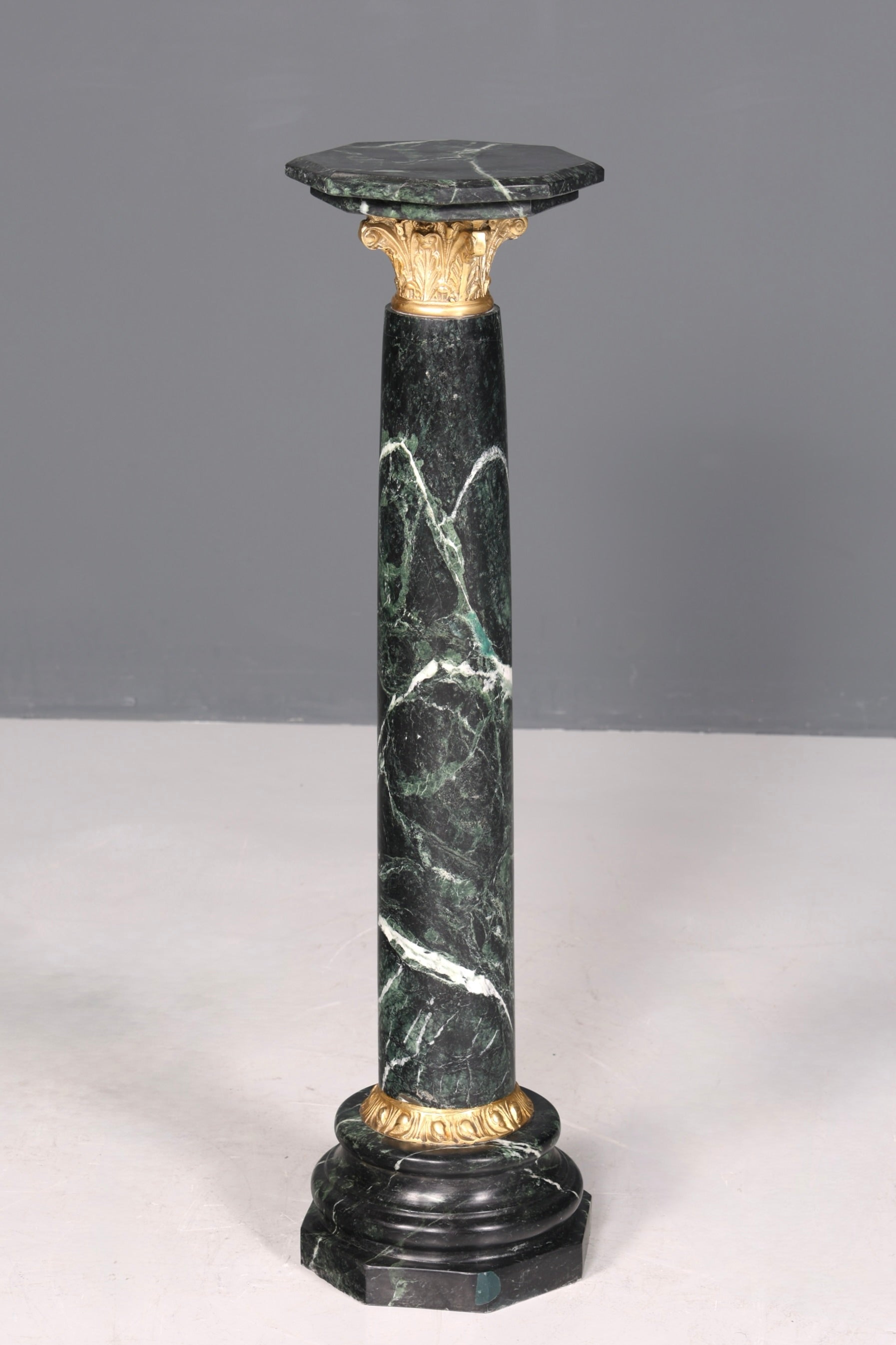 Wunderschöne Barock Stil Säule Louis XV Marmor Blumensäule Naturstein Sockel Ablage 1 von 3