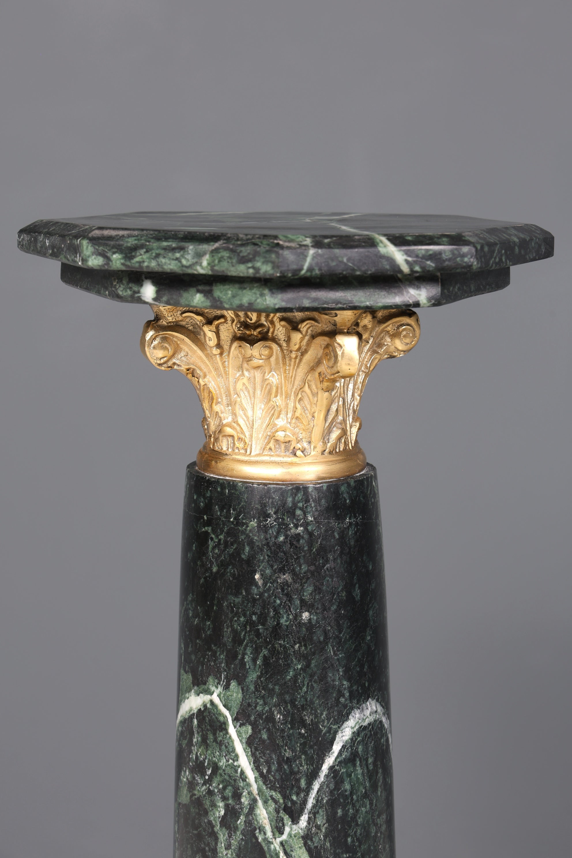 Wunderschöne Barock Stil Säule Louis XV Marmor Blumensäule Naturstein Sockel Ablage 1 von 3