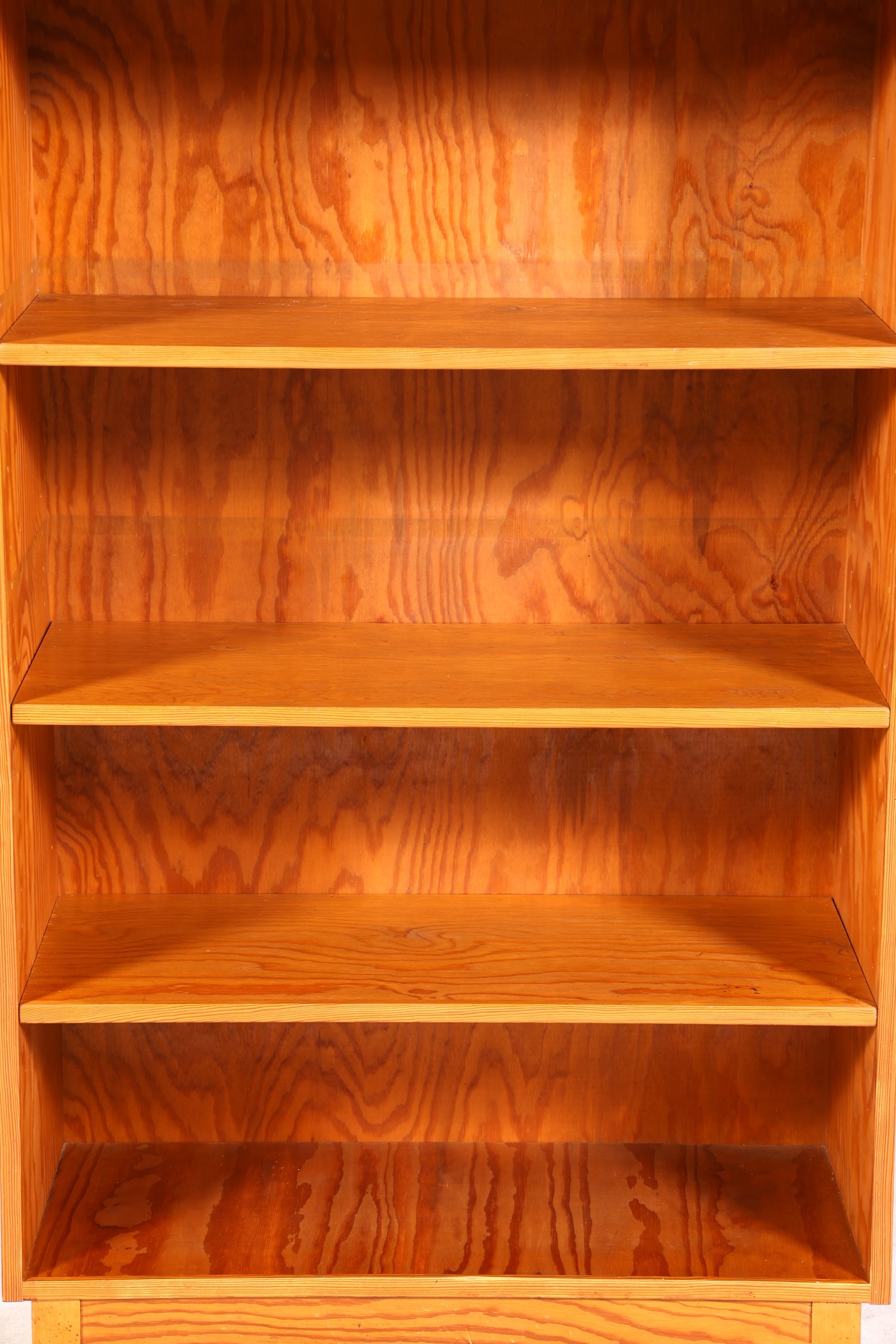 Stilvolles Mid Century Regal echt Holz Vintage Bücherregal Schrank Buchablage 60s Bookshelf 5 von 5